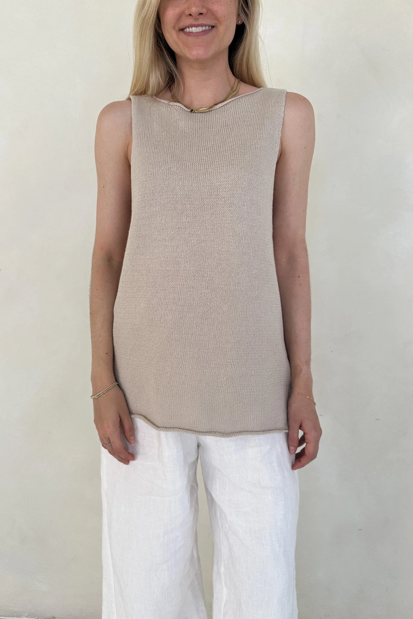 Amaya Woven Side Slit Top - Image 2