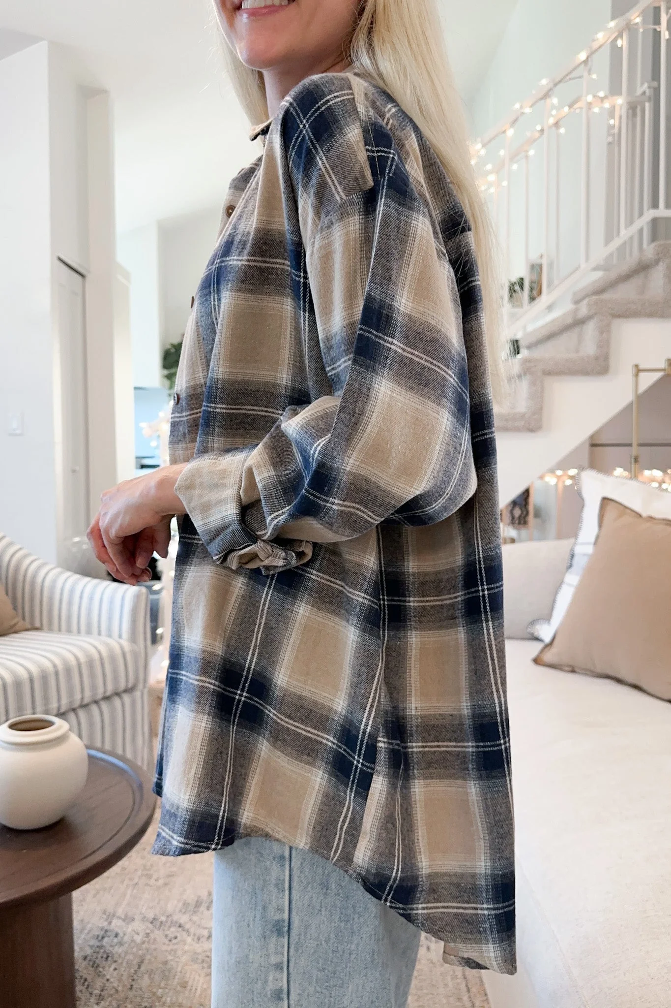 Auggie Plaid Button Down Shirt - Image 3