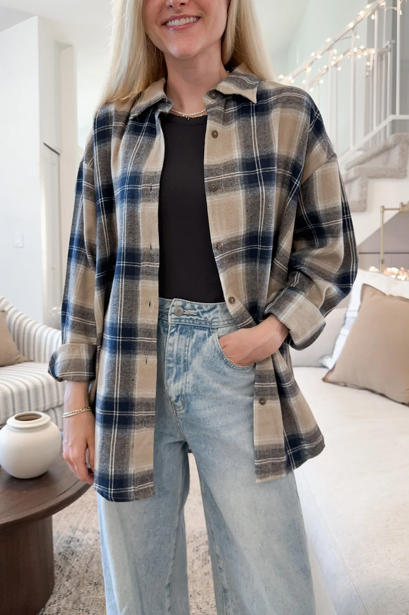 Auggie Plaid Button Down Shirt - Image 5