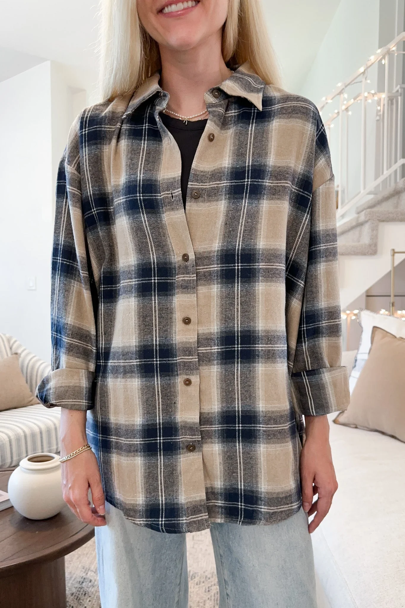 Auggie Plaid Button Down Shirt - Image 7