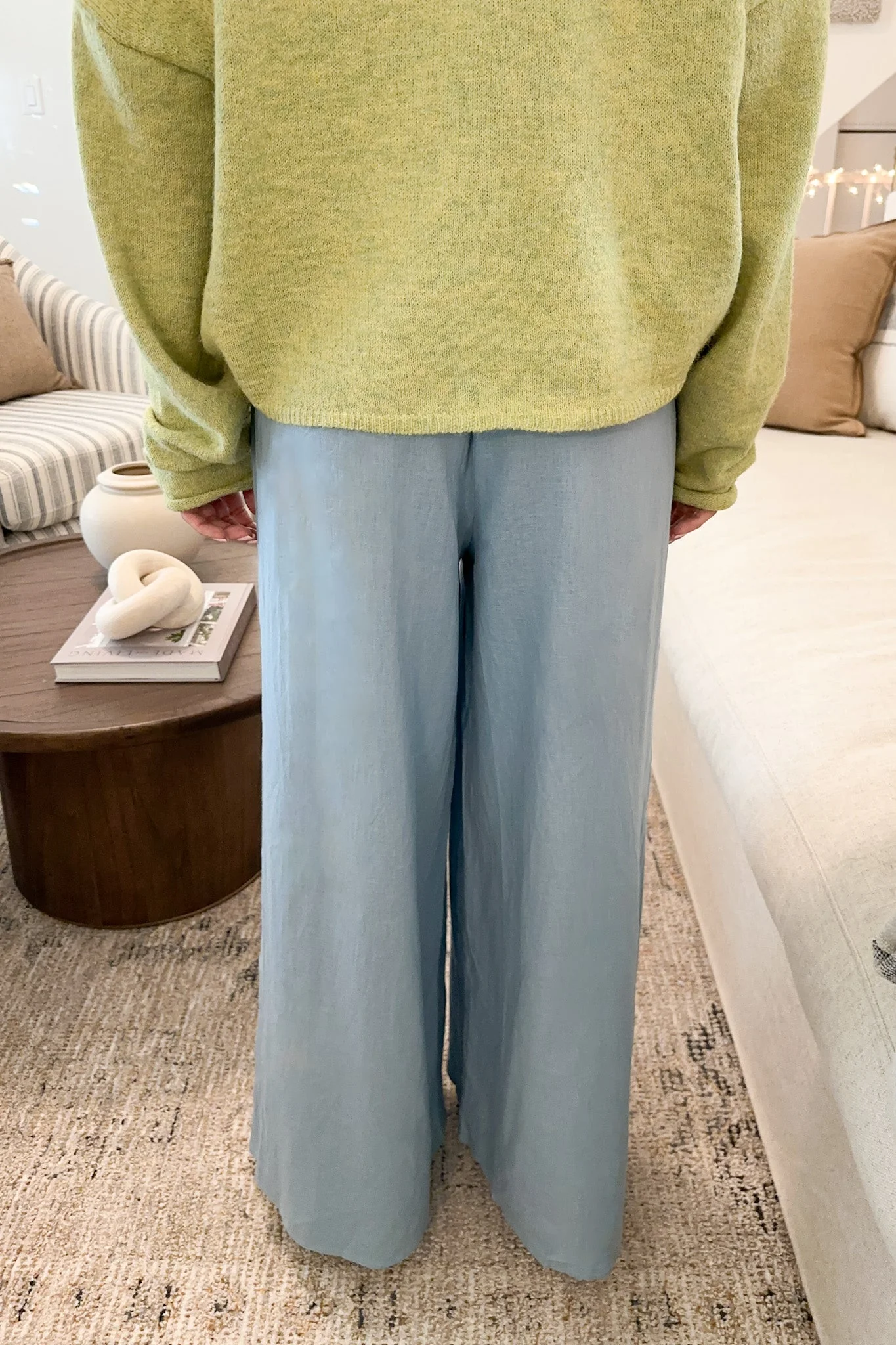 Bermuda Lightweight Linen Pants - Image 3