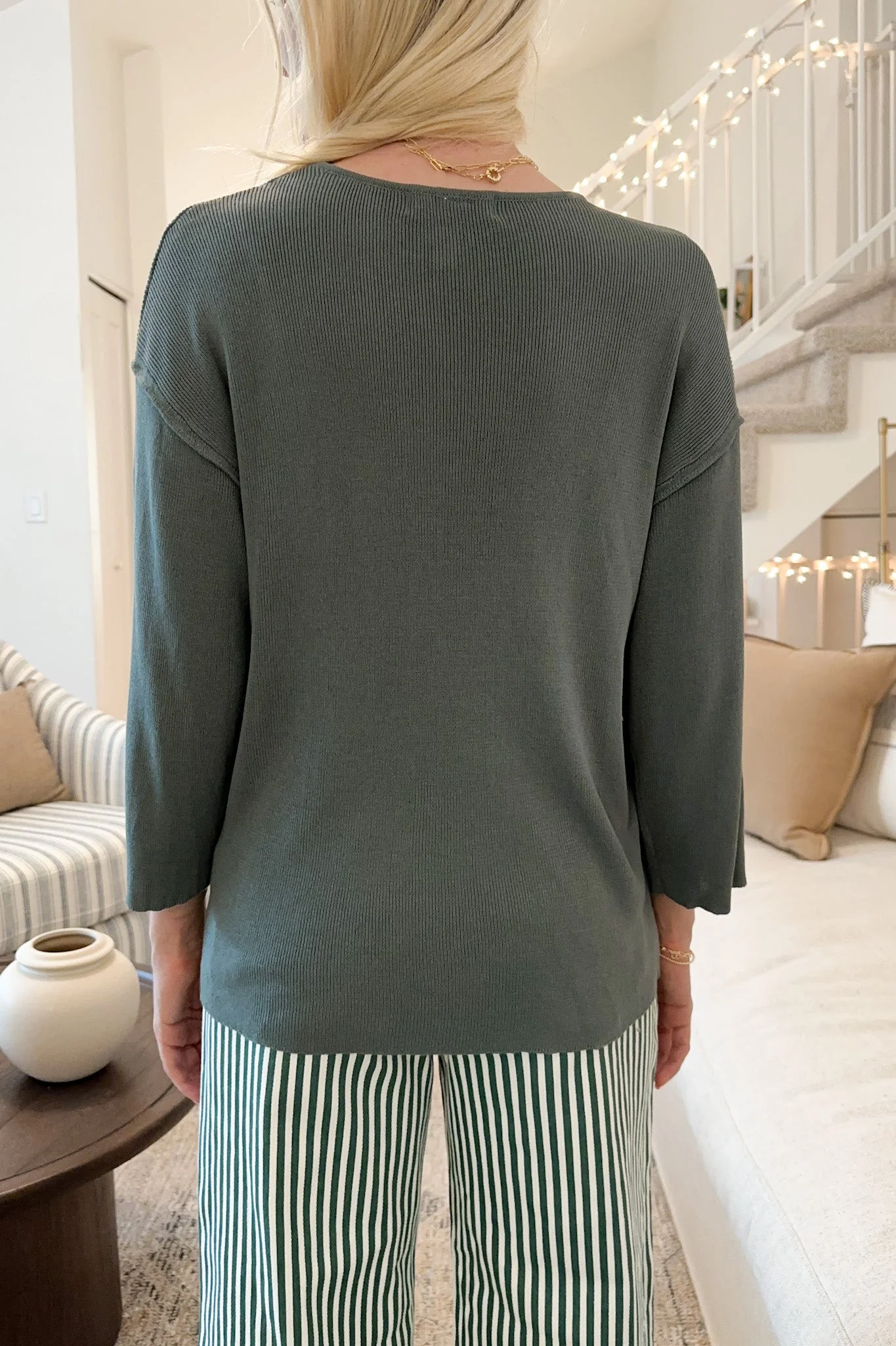 Barcelona Drop Shoulder Top - Image 3