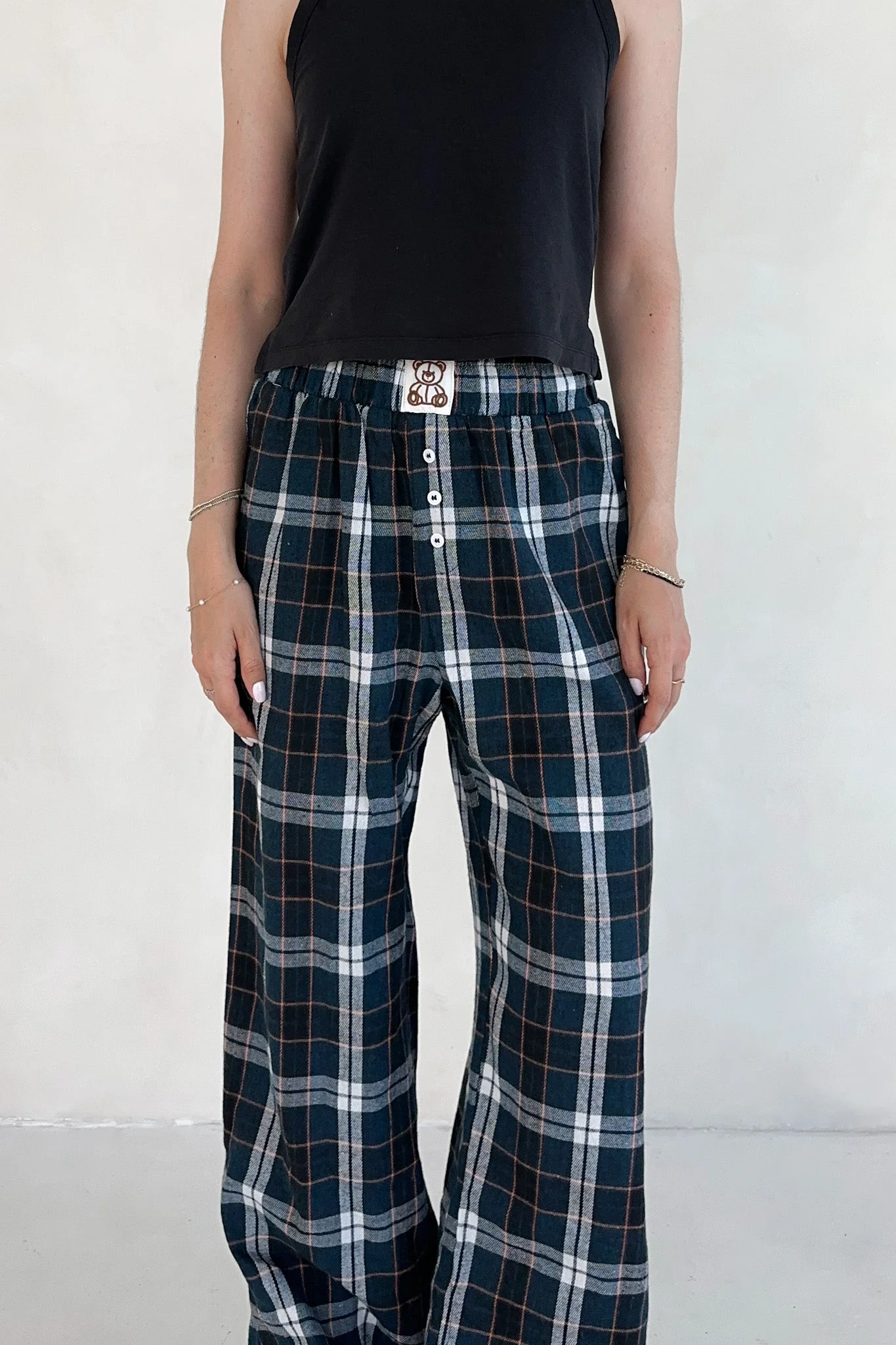 Bear Hug Pajama Style Pants - Image 3