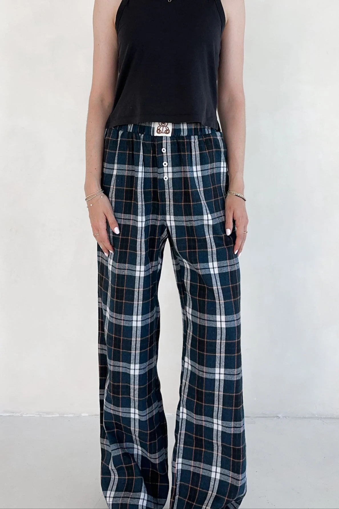 Bear Hug Pajama Style Pants - Image 4