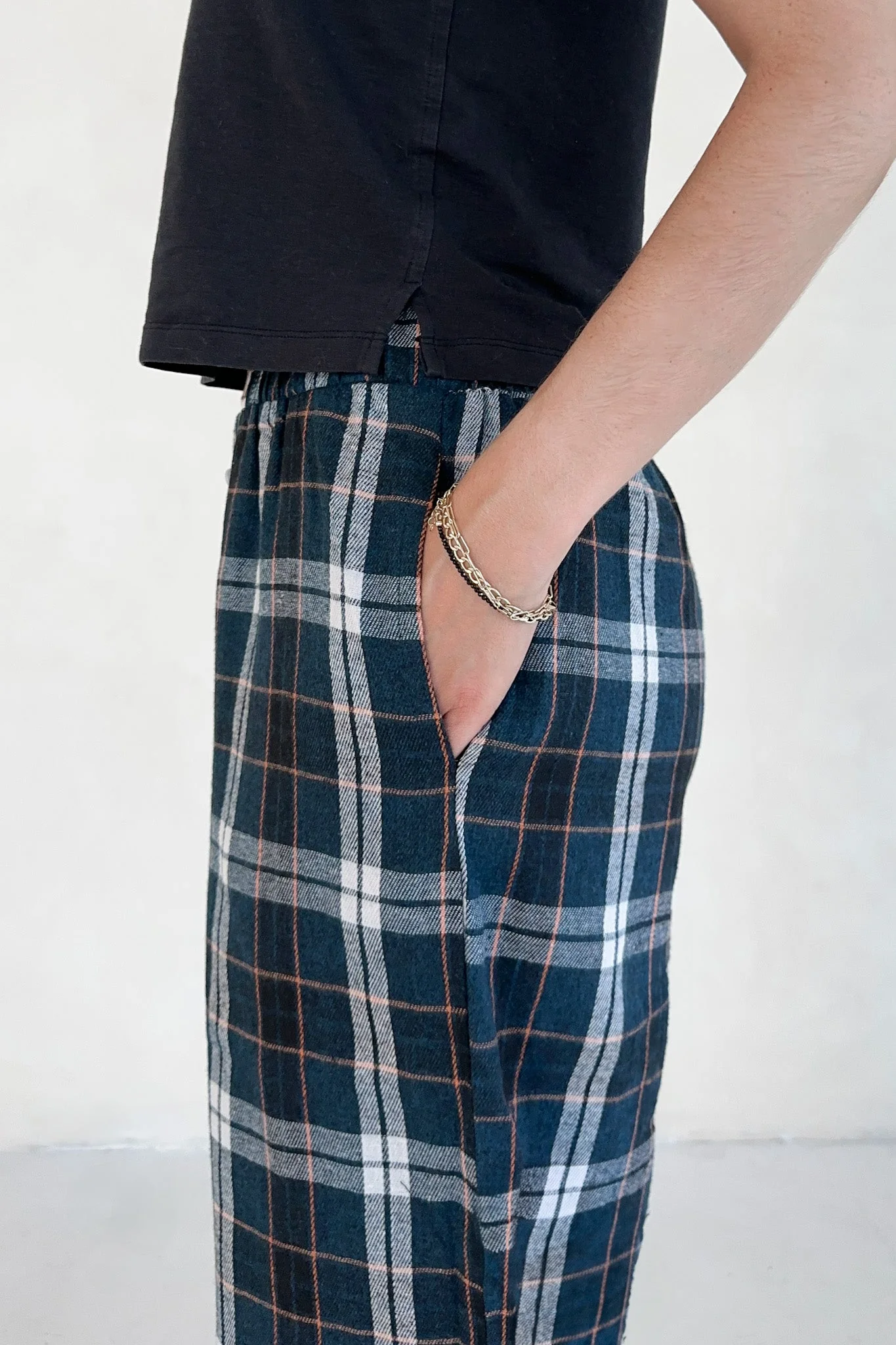 Bear Hug Pajama Style Pants - Image 8