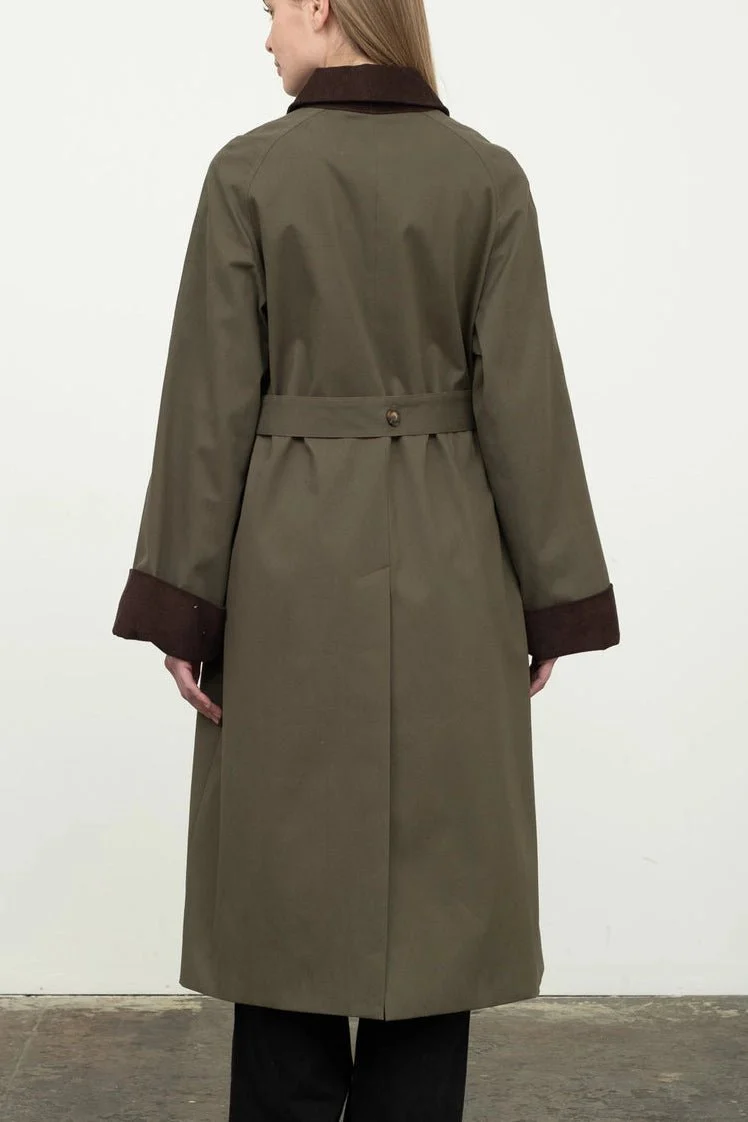 Benni Midi Button Down Trench Coat - Image 2