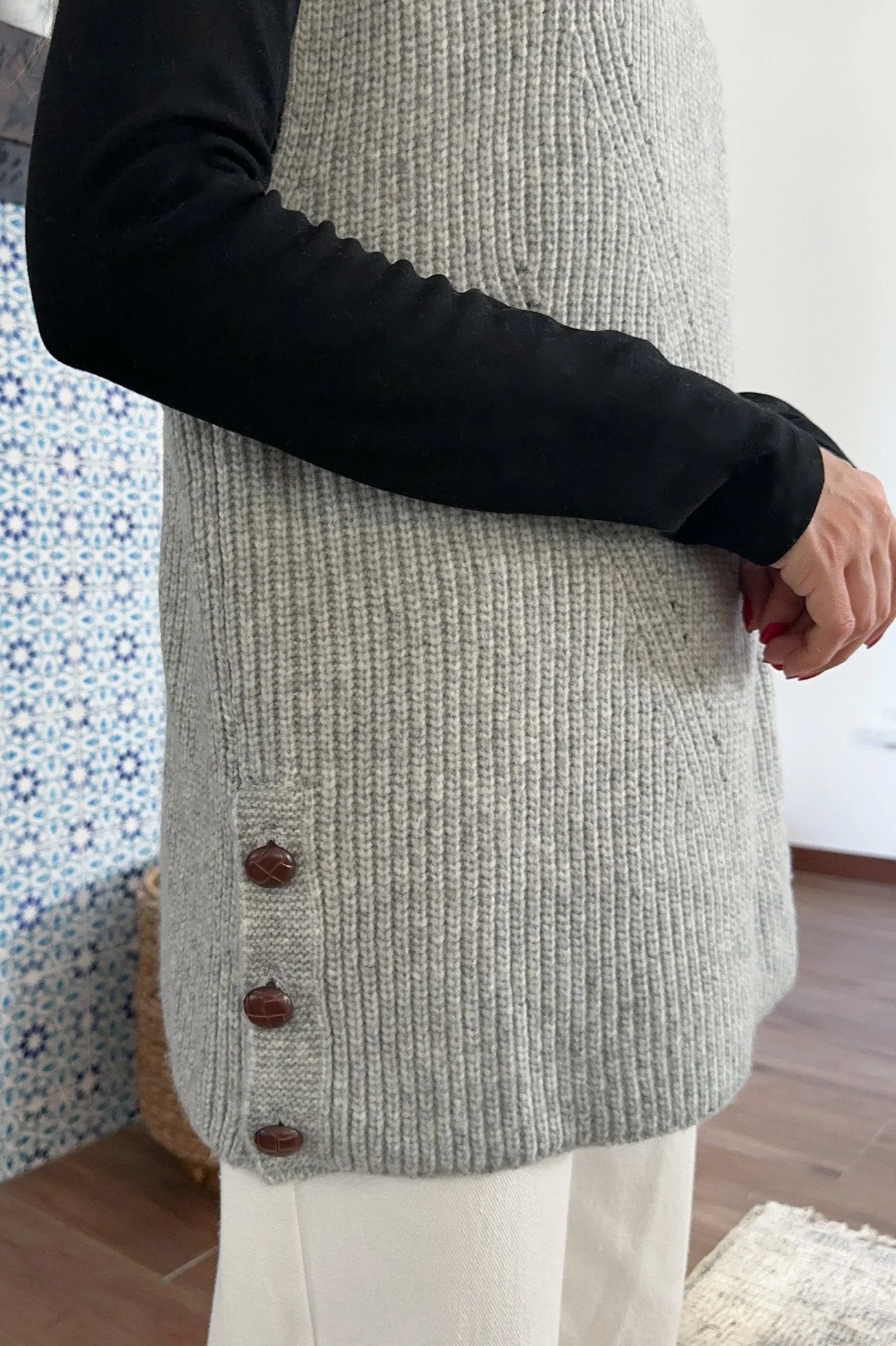 Bismarck Soft Knit Vest - Image 5