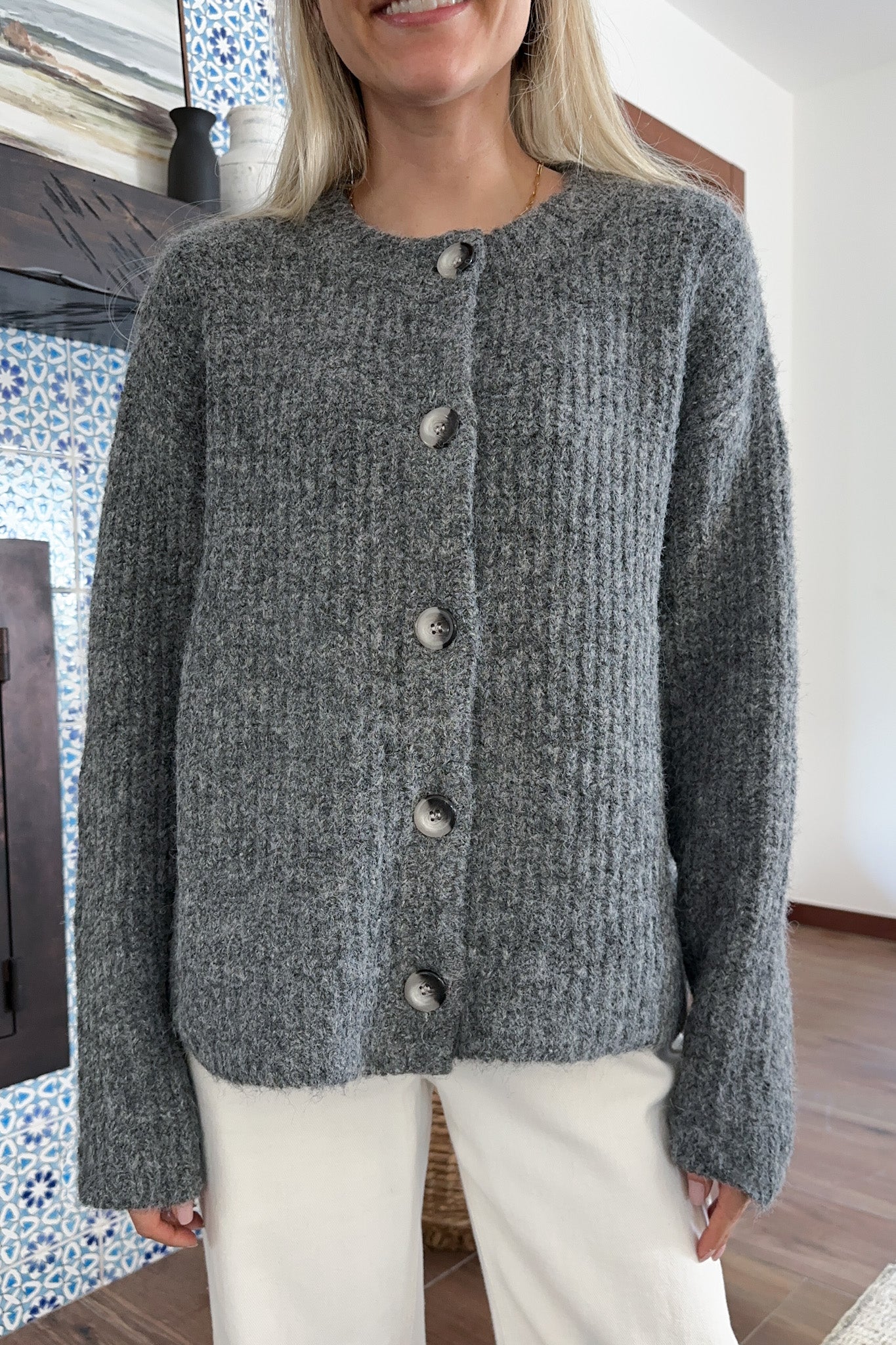 Bristol Button Down Cardigan - Image 2