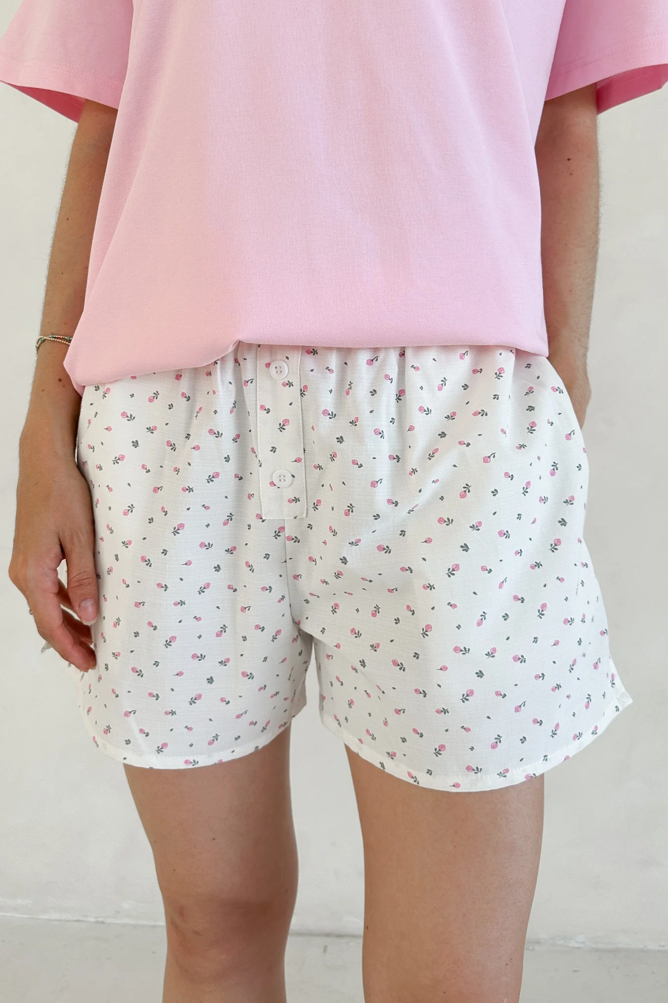 Bunches of Roses Everyday Boxer Style Shorts - Image 4