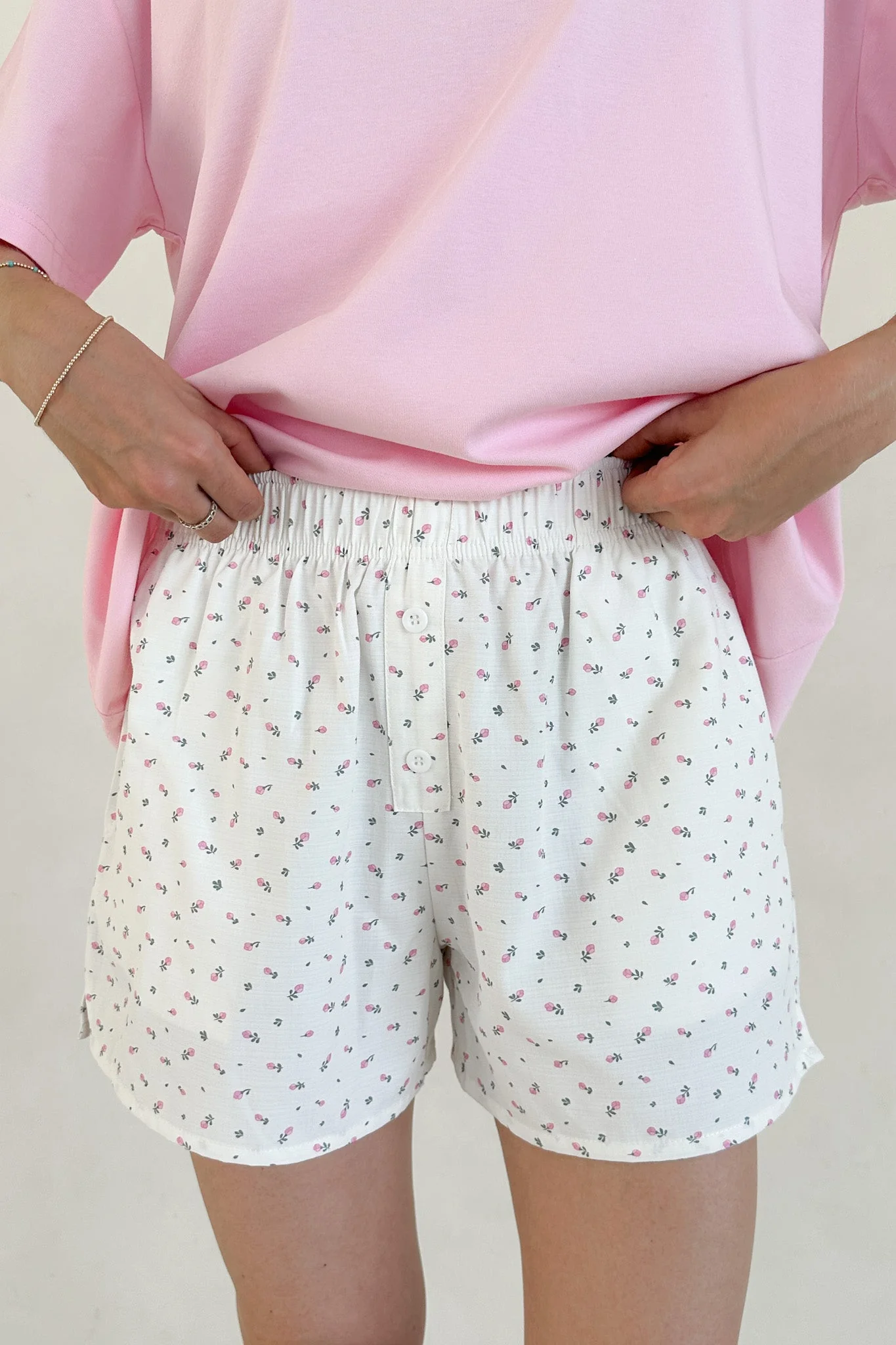 Bunches of Roses Everyday Boxer Style Shorts - Image 6