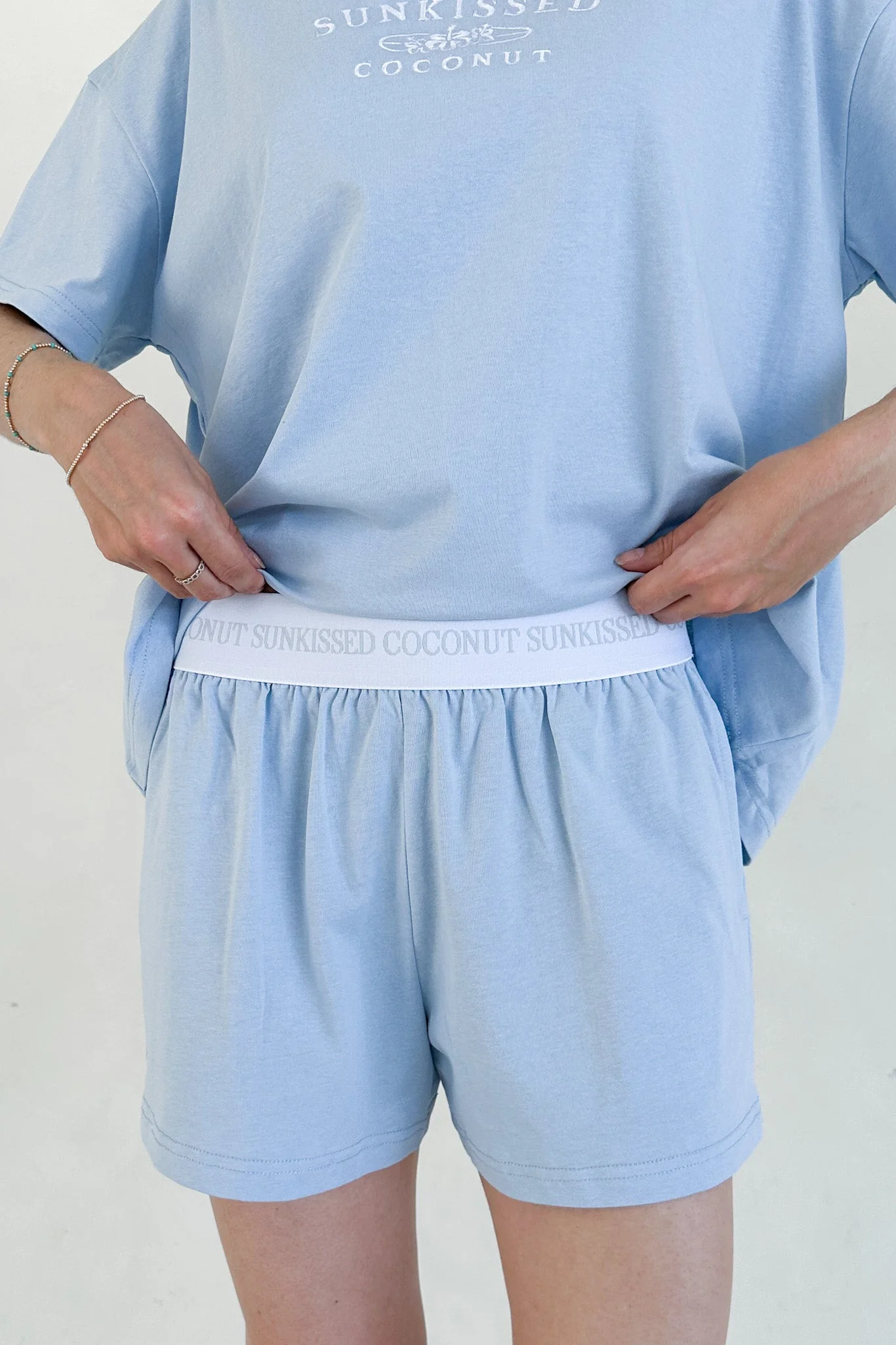 Coconut Shorts in Coastal Blue - Image 5