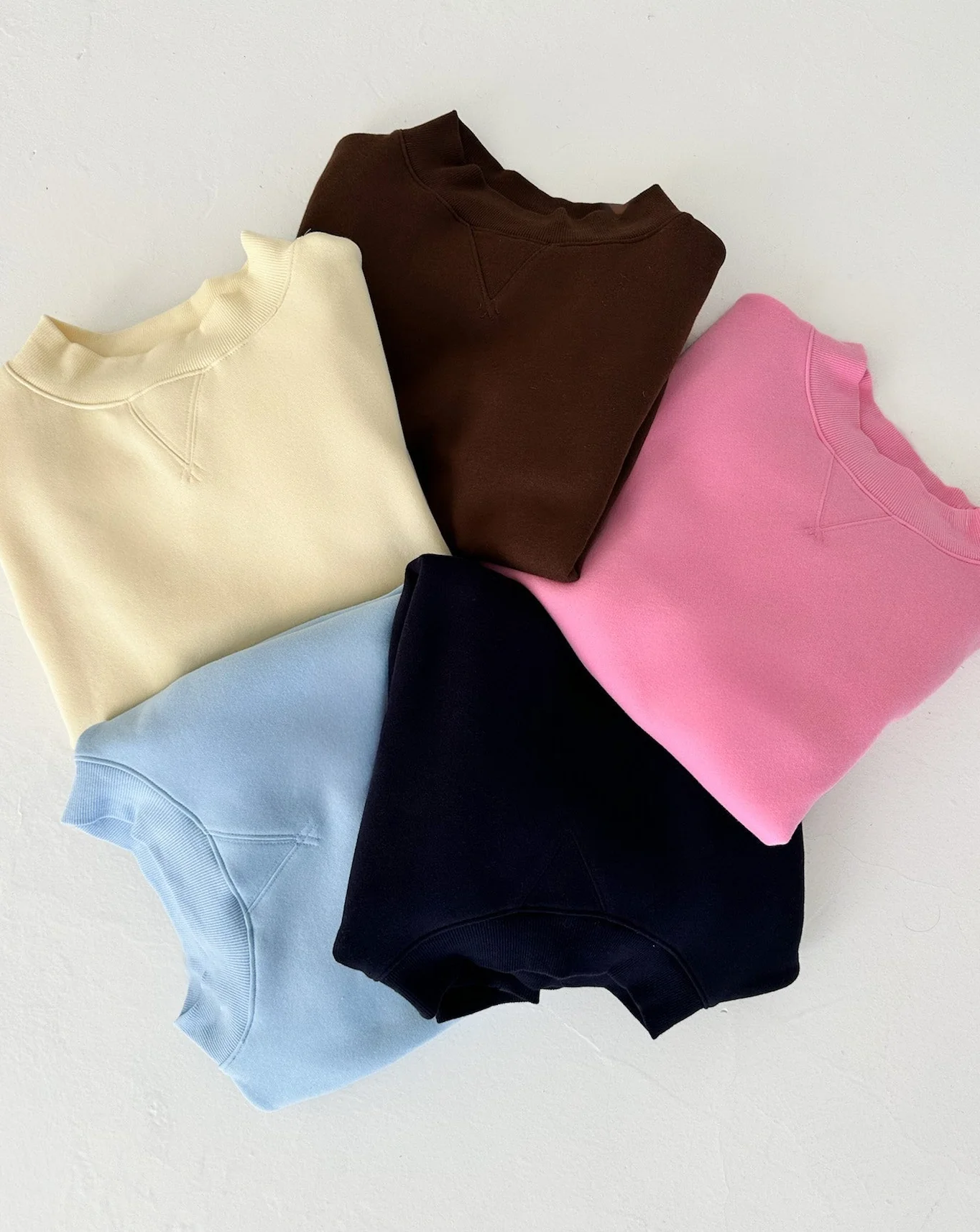 Coffee Run Mockneck Sweatshirt in Chocolate - Image 3