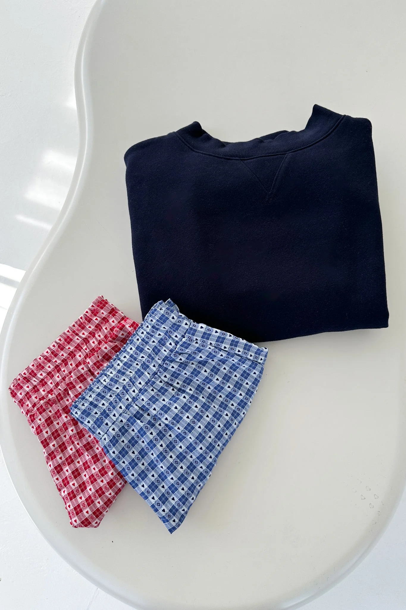 Coffee Run Mockneck Sweatshirt in Navy - Image 4