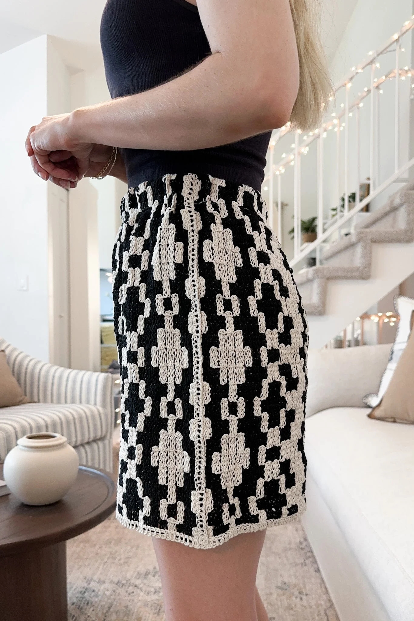 Cove Crochet Cotton Shorts - Image 6