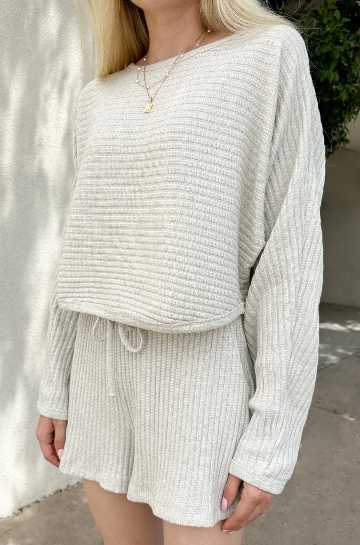 Daily Ribbed Knit Pullover - Image 4