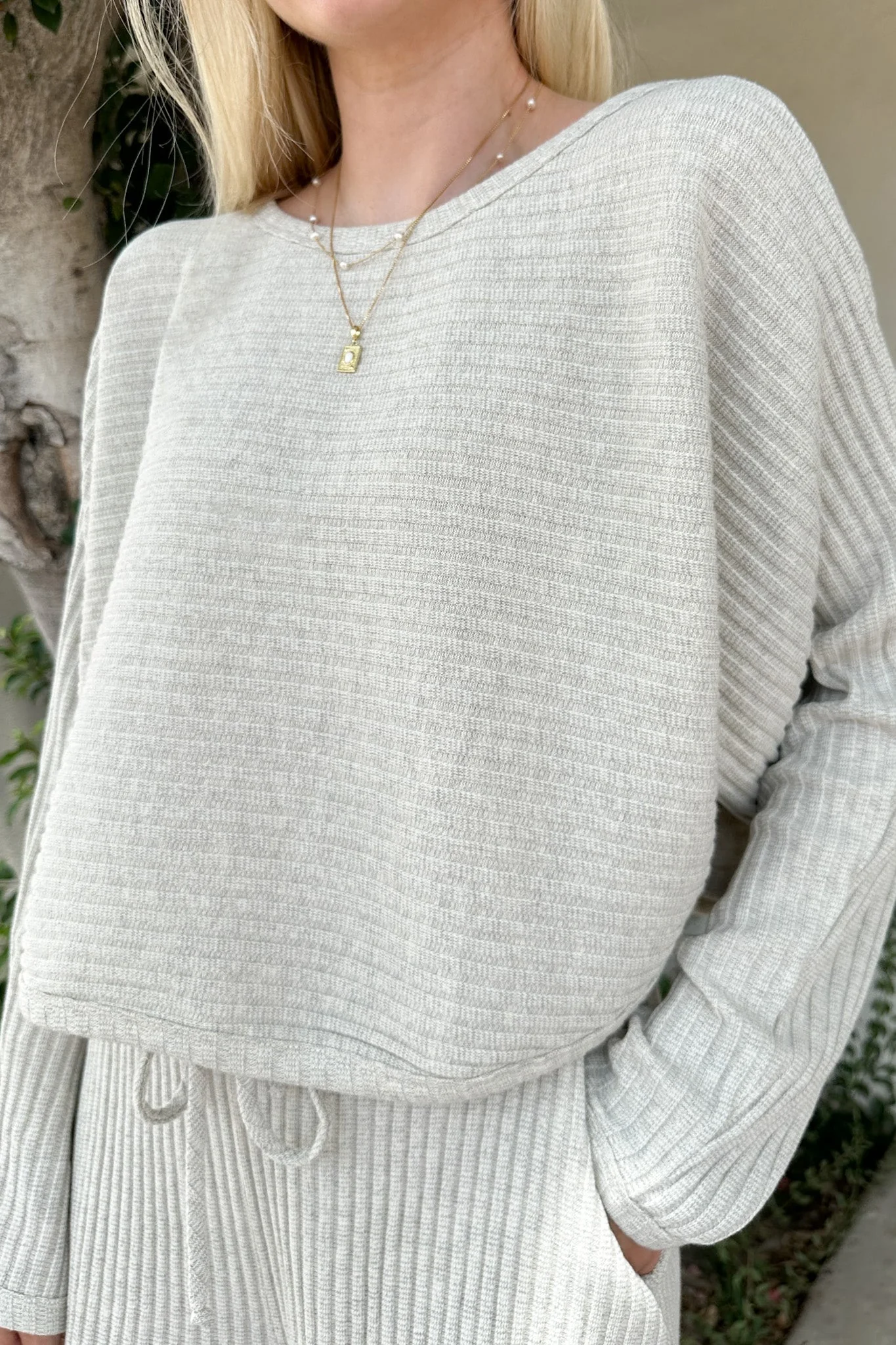Daily Ribbed Knit Pullover - Image 6