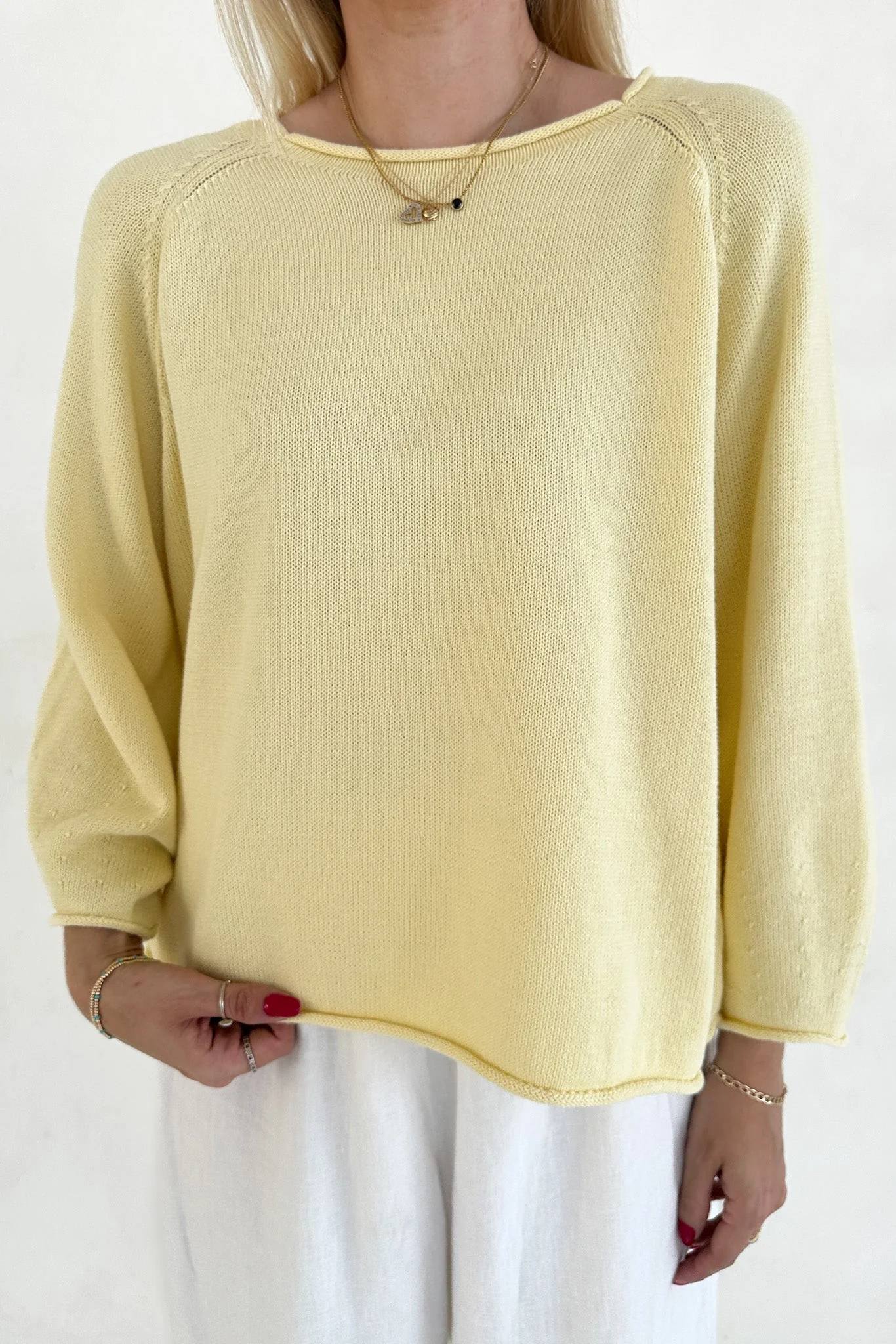 Daylight Lightweight Cotton Knit Sweater