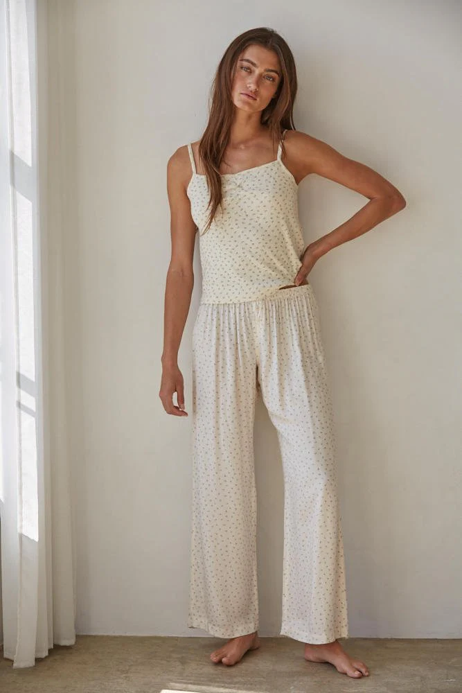 Dreamland Ditsy Floral Cozy Lounge Pants - Image 5