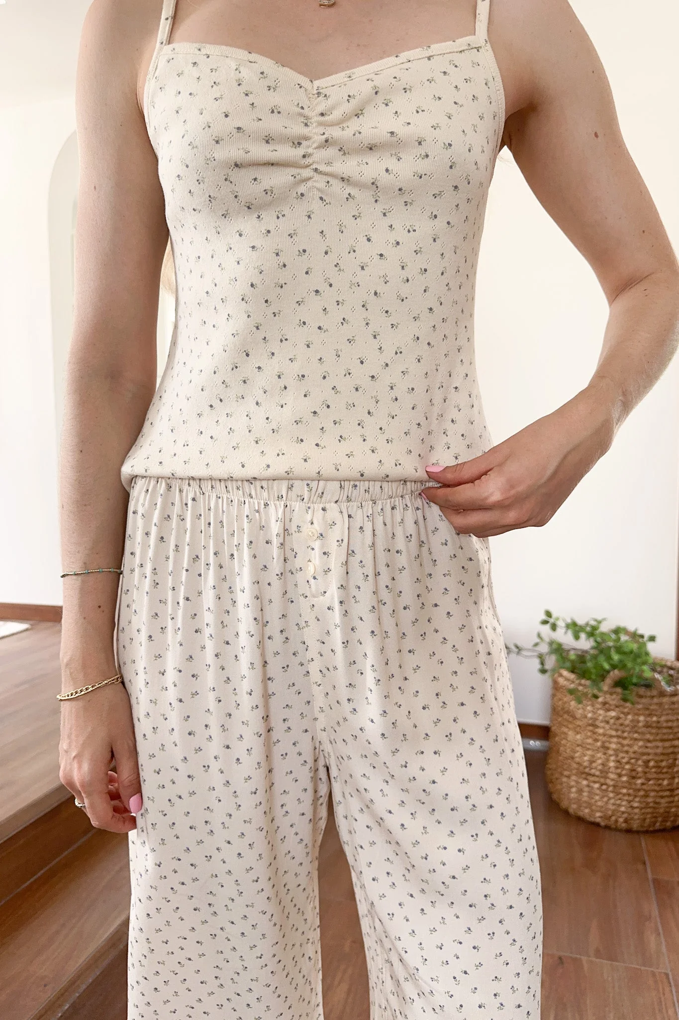 Dreamland Ditsy Floral Cozy Lounge Pants - Image 8