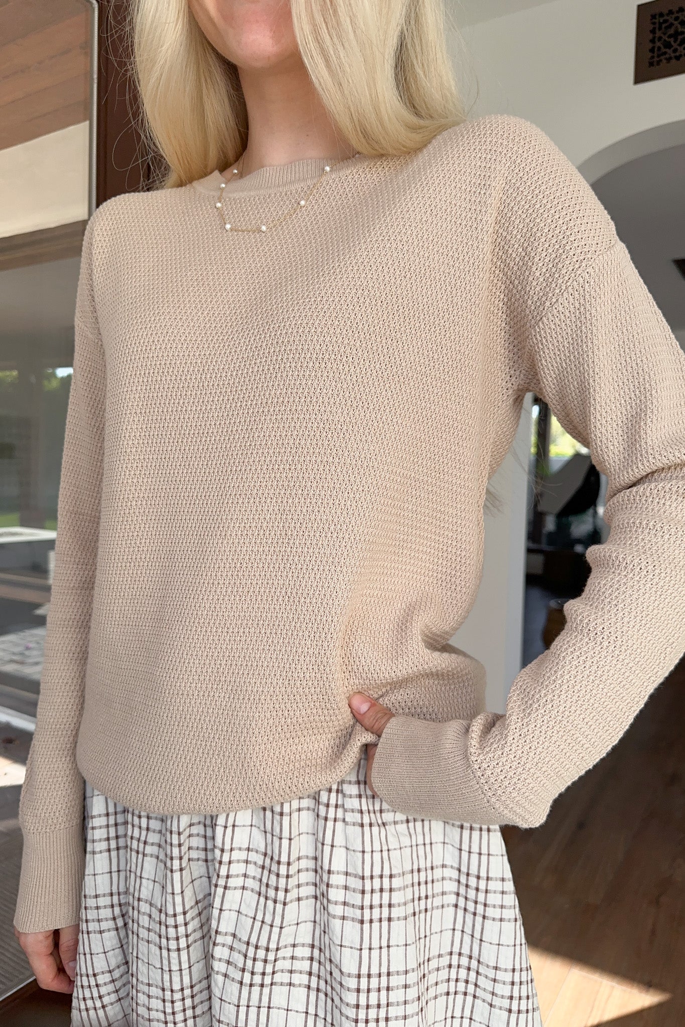 Emory Classic Drop Shoulder Sweater - Image 6