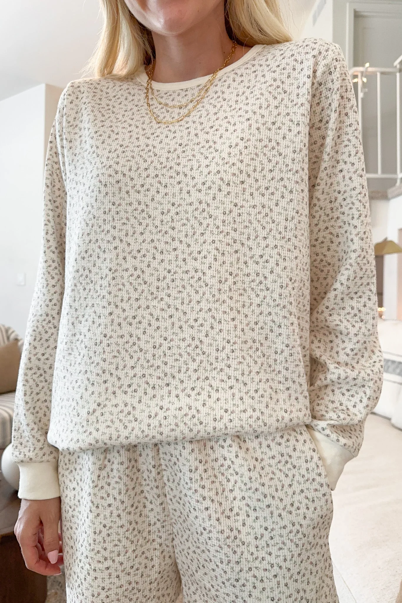 Everything's Rosy Ditsy Floral Top - Image 4