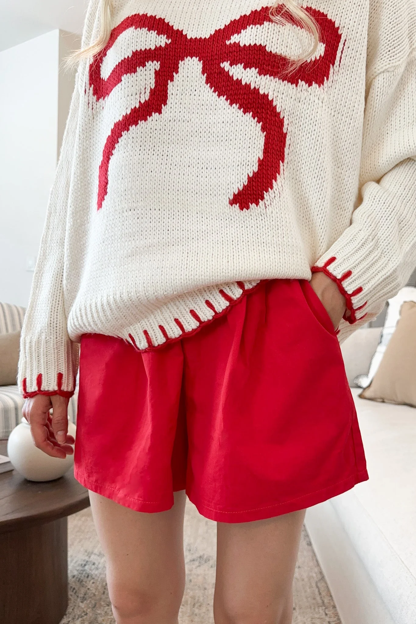 Gameday Shorts in Cardinal Red