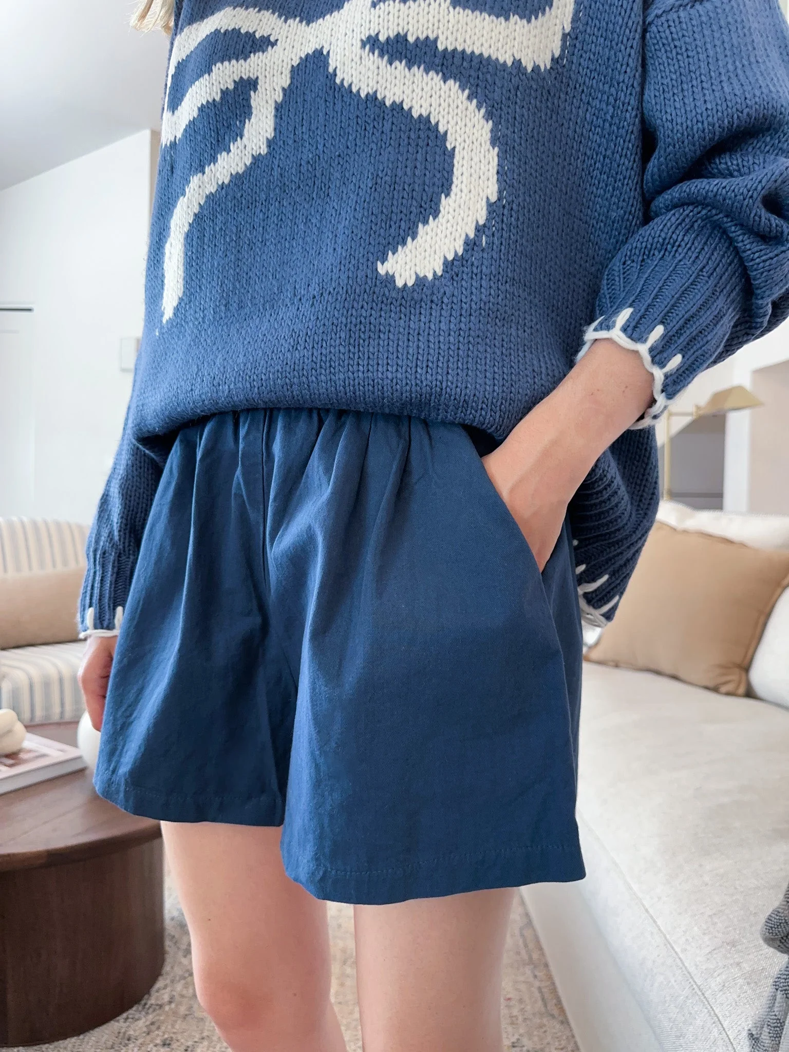 Gameday Shorts in Midnight Blue - Image 7