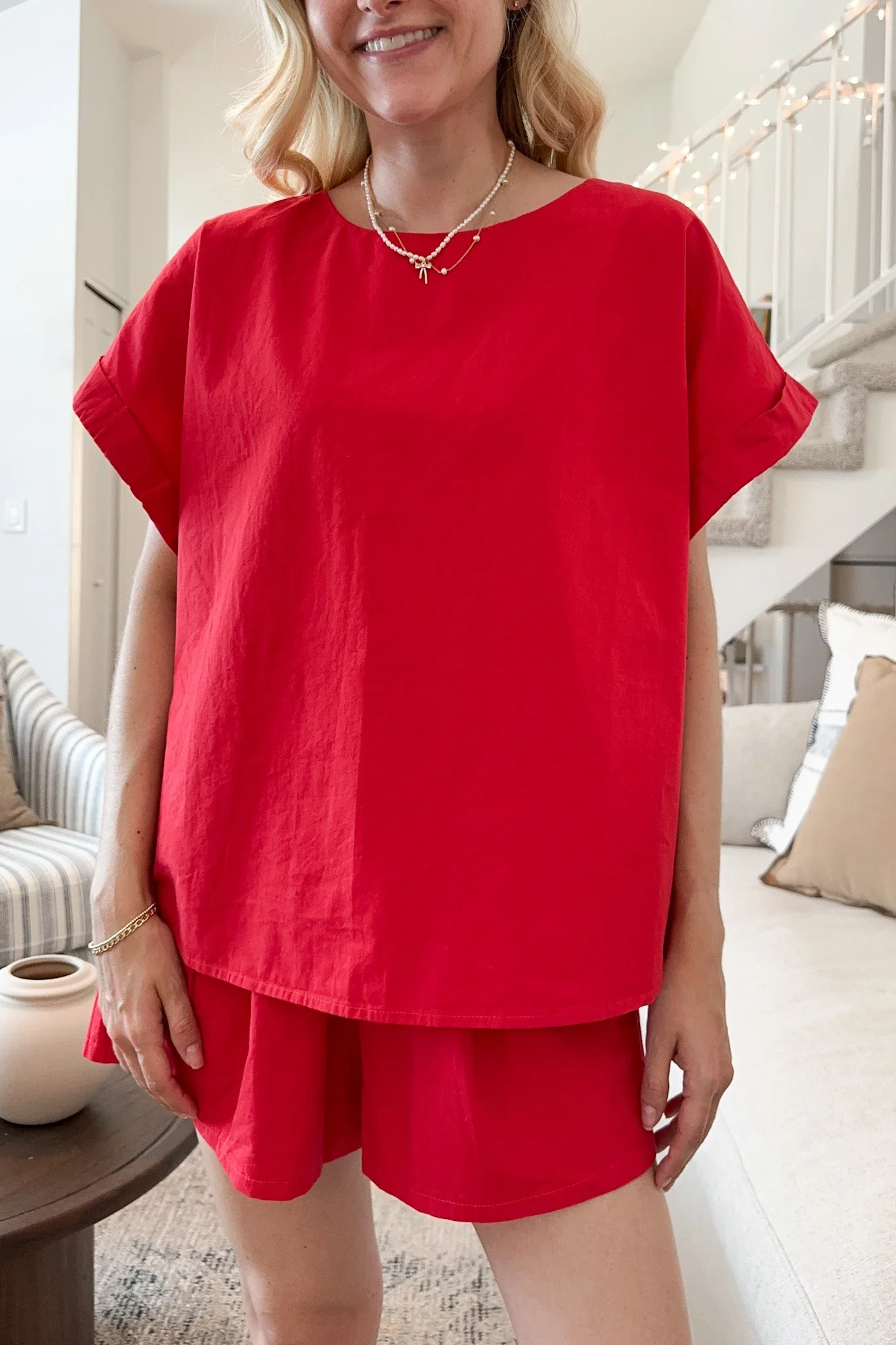 Gameday Top in Cardinal Red - Image 3