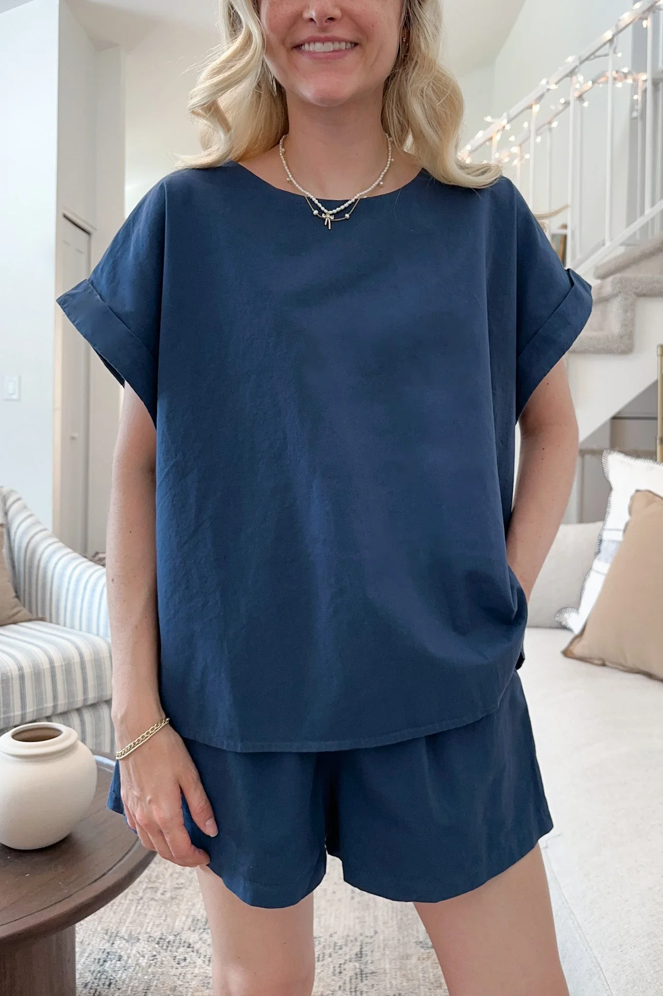 Gameday Top in Midnight Blue - Image 4