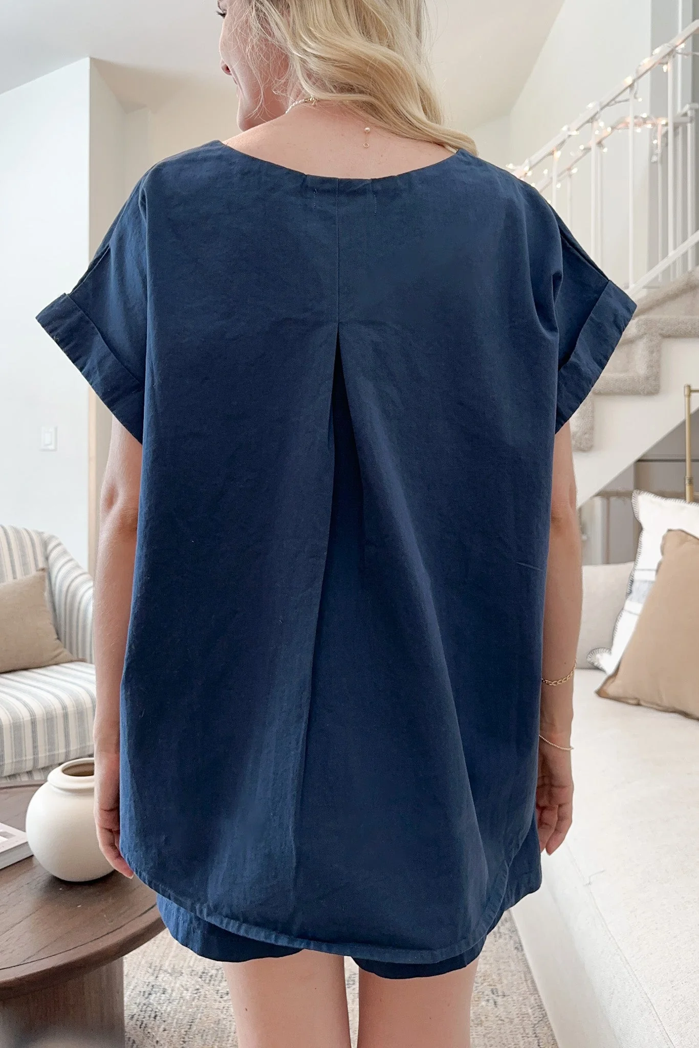 Gameday Top in Midnight Blue - Image 5