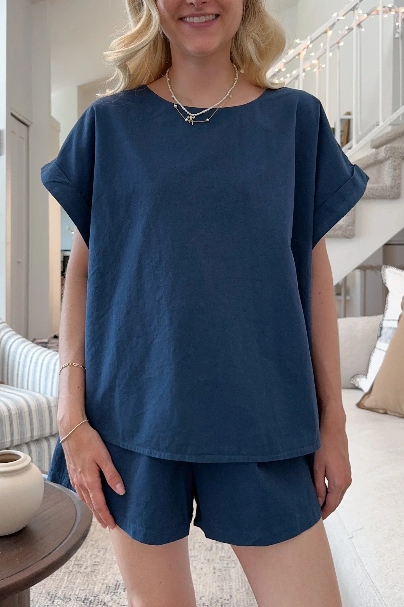 Gameday Top in Midnight Blue - Image 6