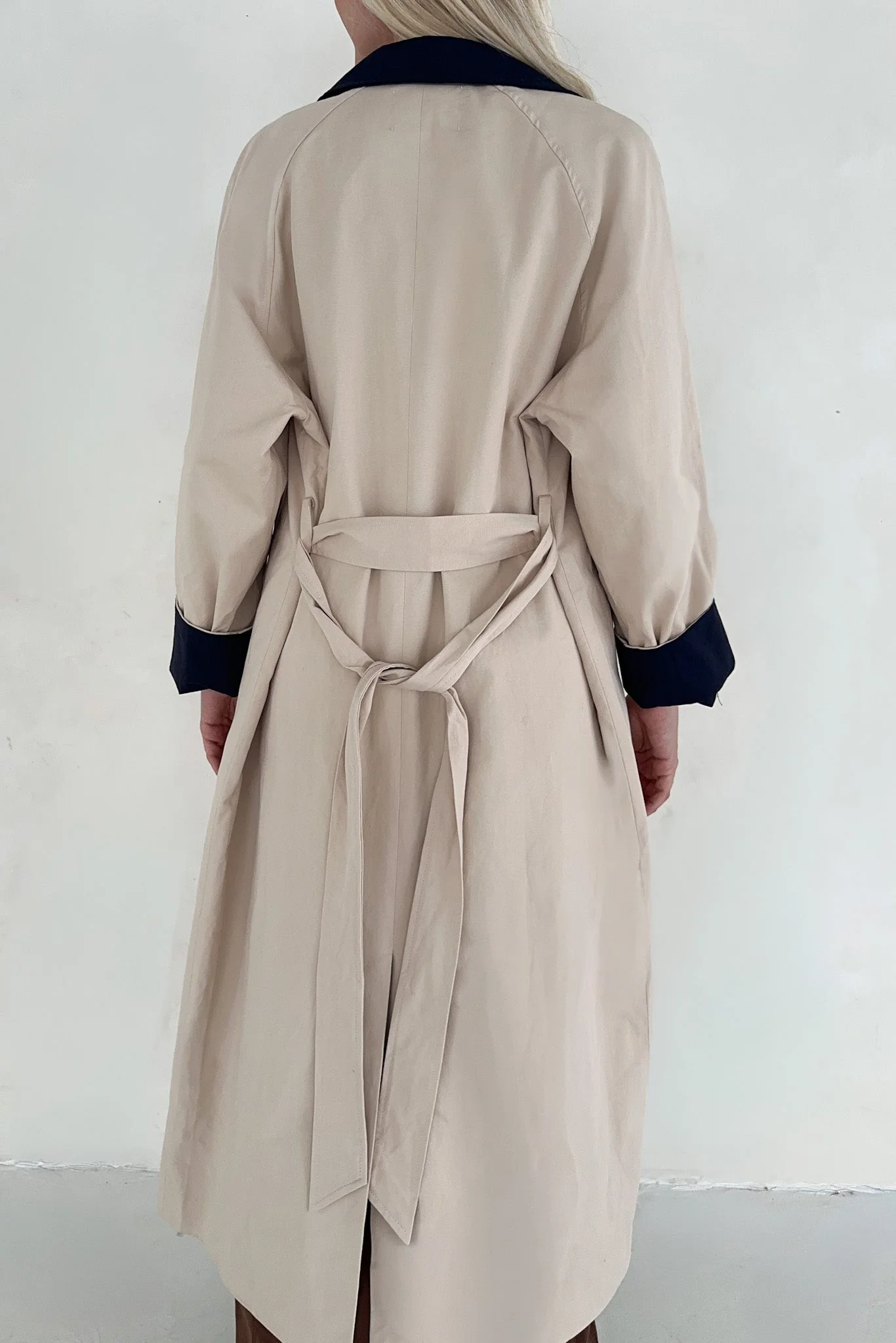 Genevieve Cotton Trench Coat - Image 6