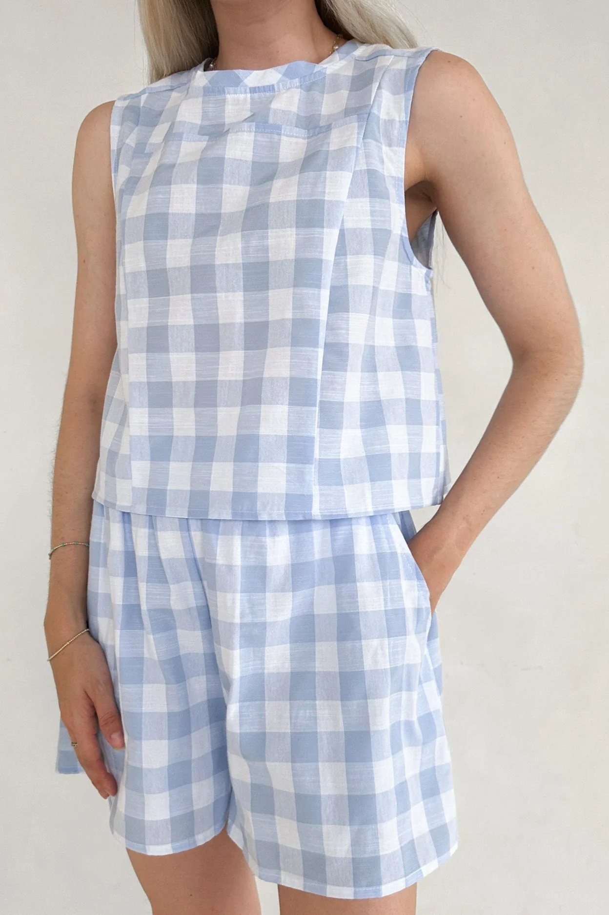 Gigi Gingham Checkered Shorts