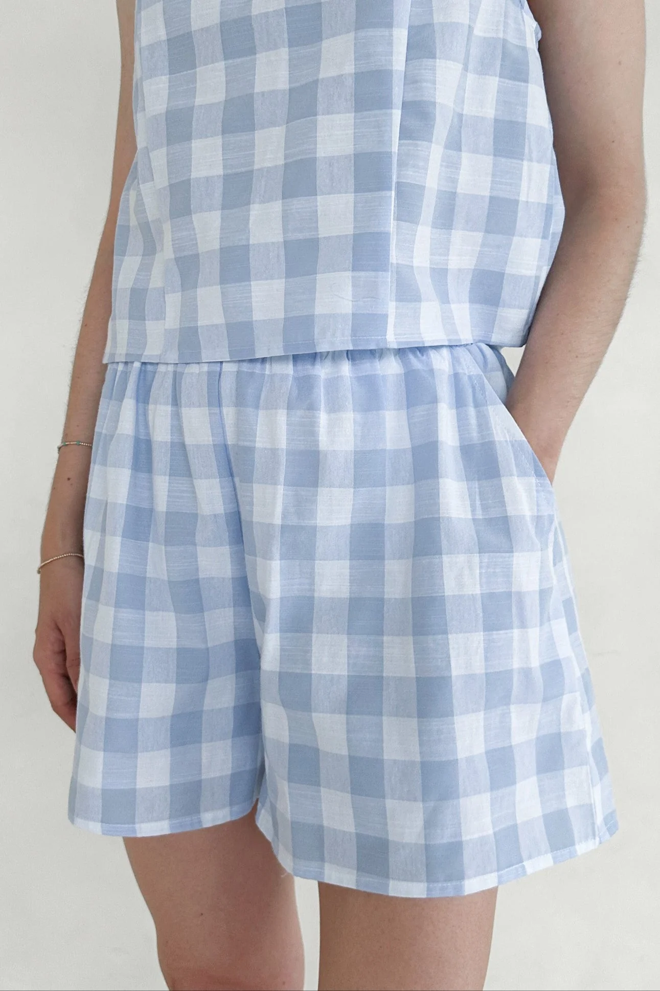 Gigi Gingham Checkered Shorts - Image 3