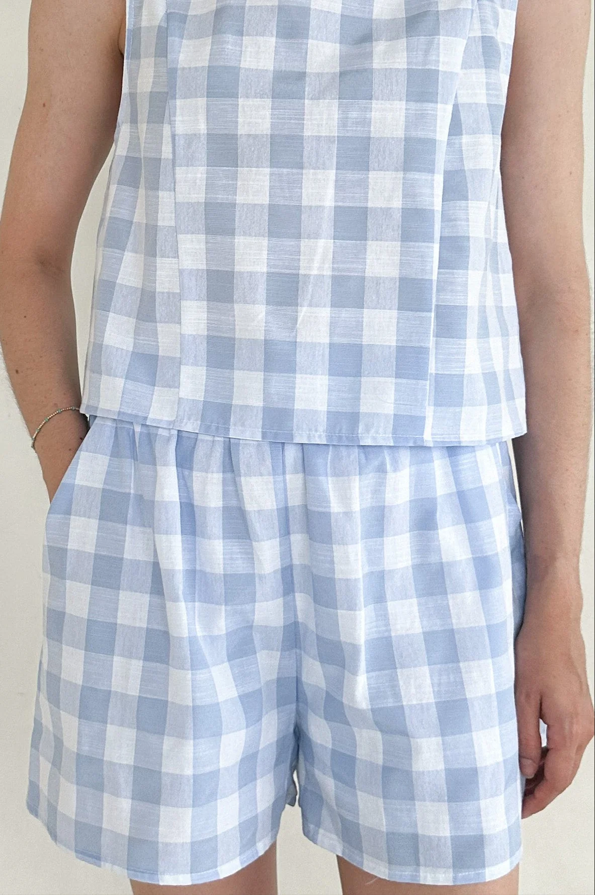 Gigi Gingham Checkered Shorts - Image 7