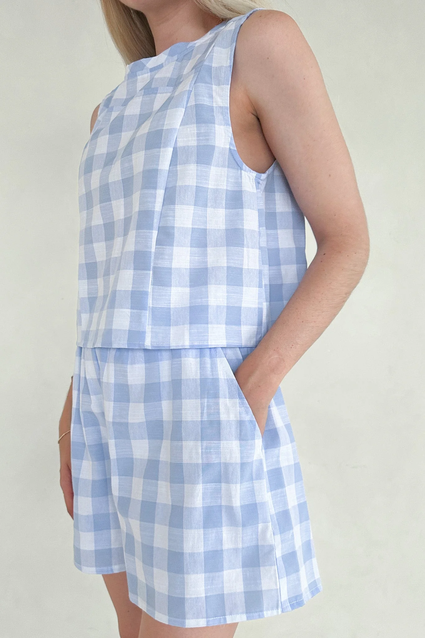 Gigi Gingham Checkered Top - Image 6