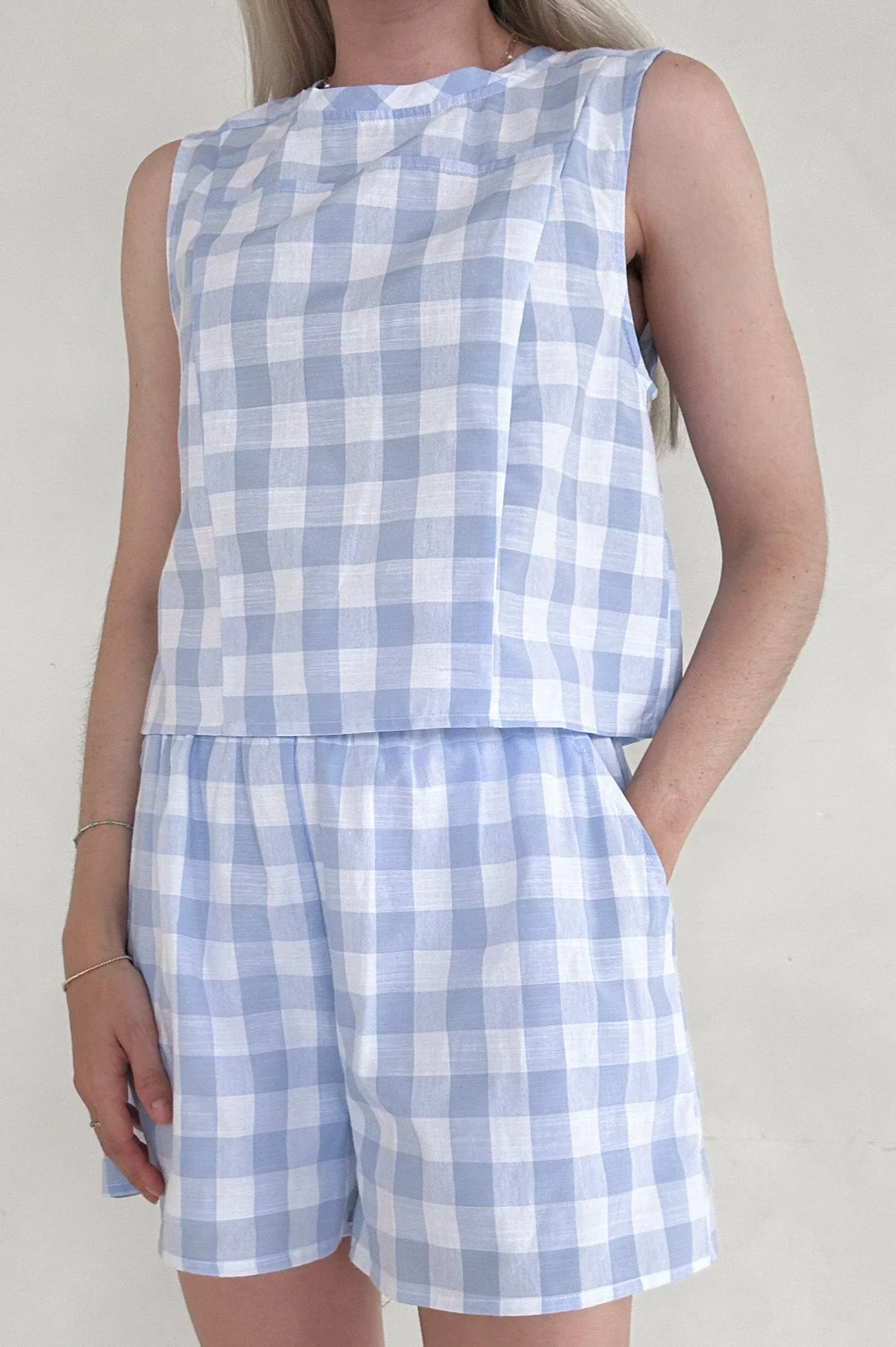 Gigi Gingham Checkered Top - Image 7
