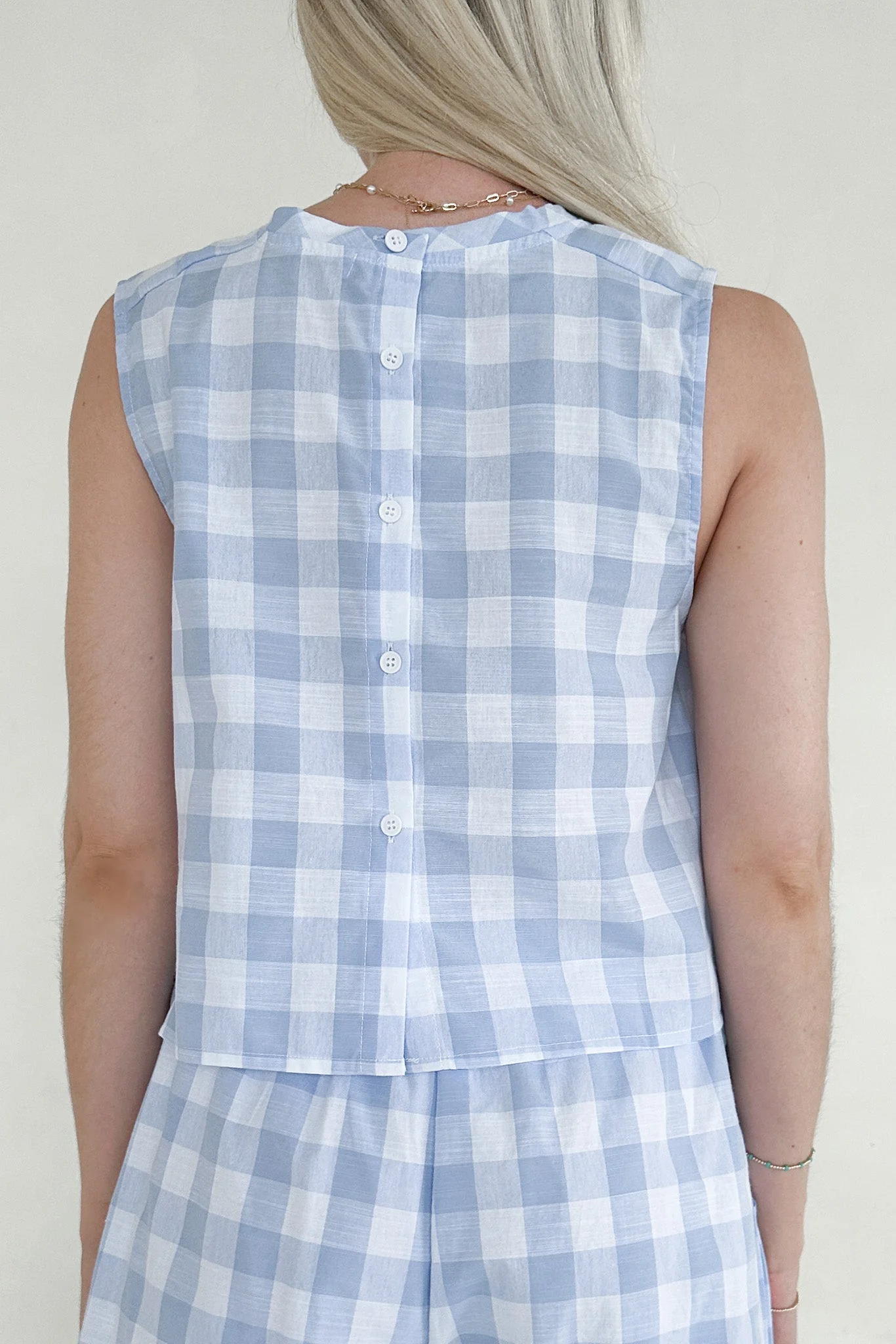 Gigi Gingham Checkered Top - Image 8