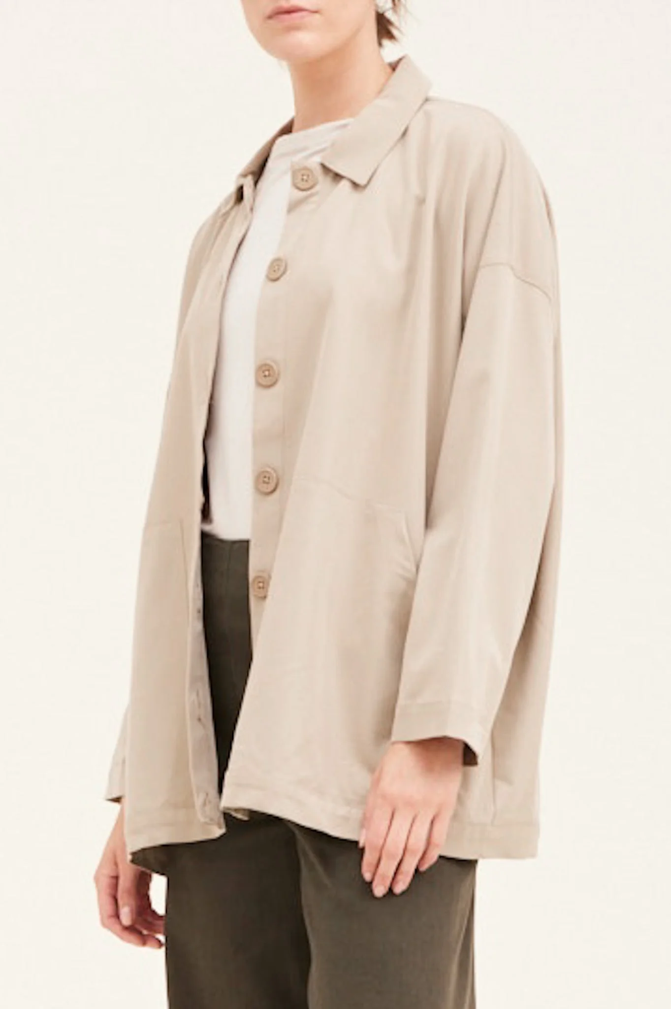 Glasgow Oversized Button Up Jacket - Image 5
