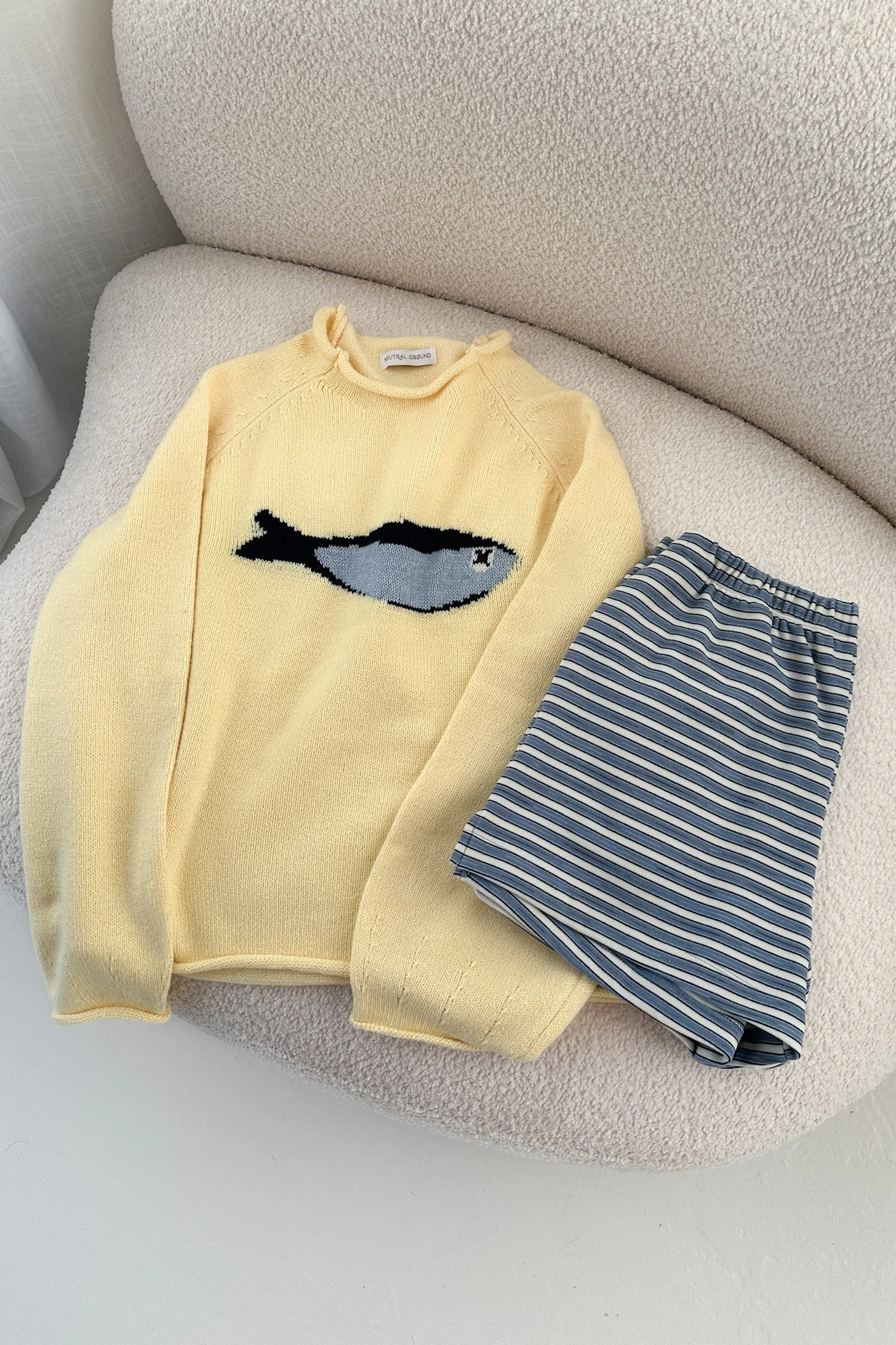 Gone Fishin' Sardine Knit Sweater - Image 2