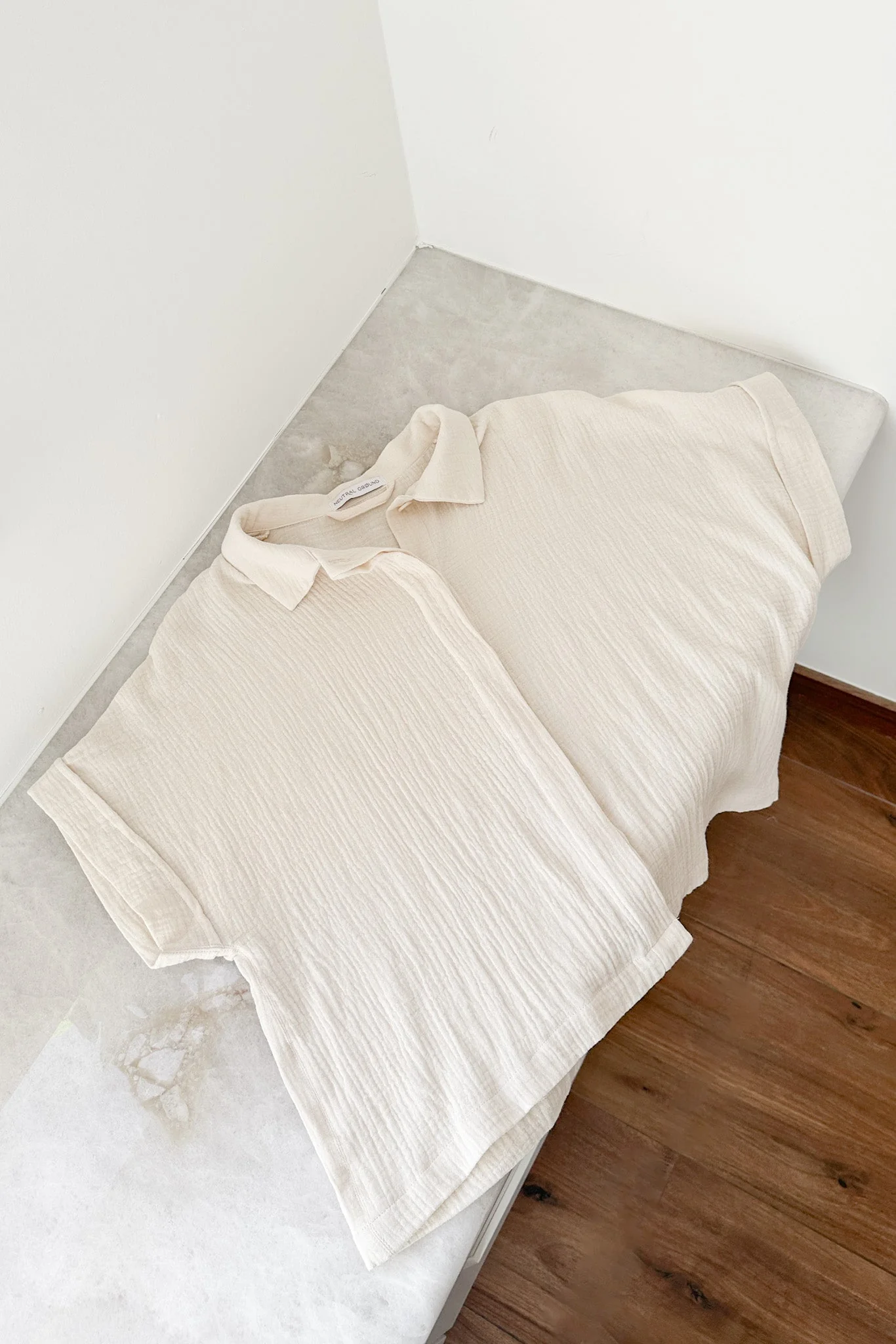Happy Camper Cotton Gauze Shirt - Image 4