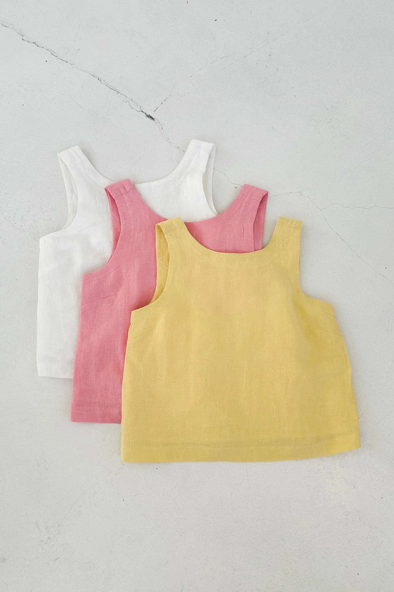Harbor Linen Top in Pineapple - Image 7