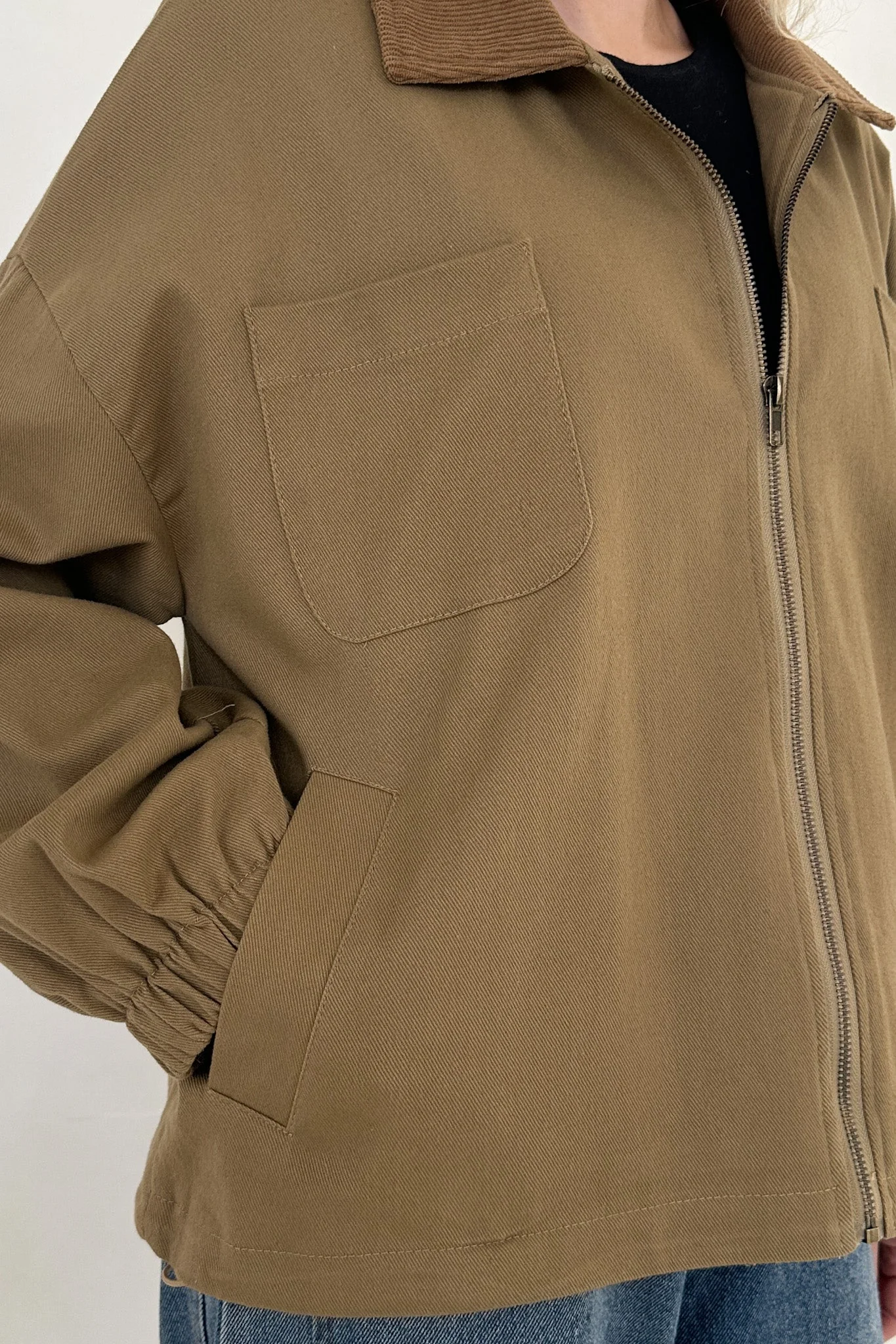 Harley Corduroy Collared Jacket - Image 8