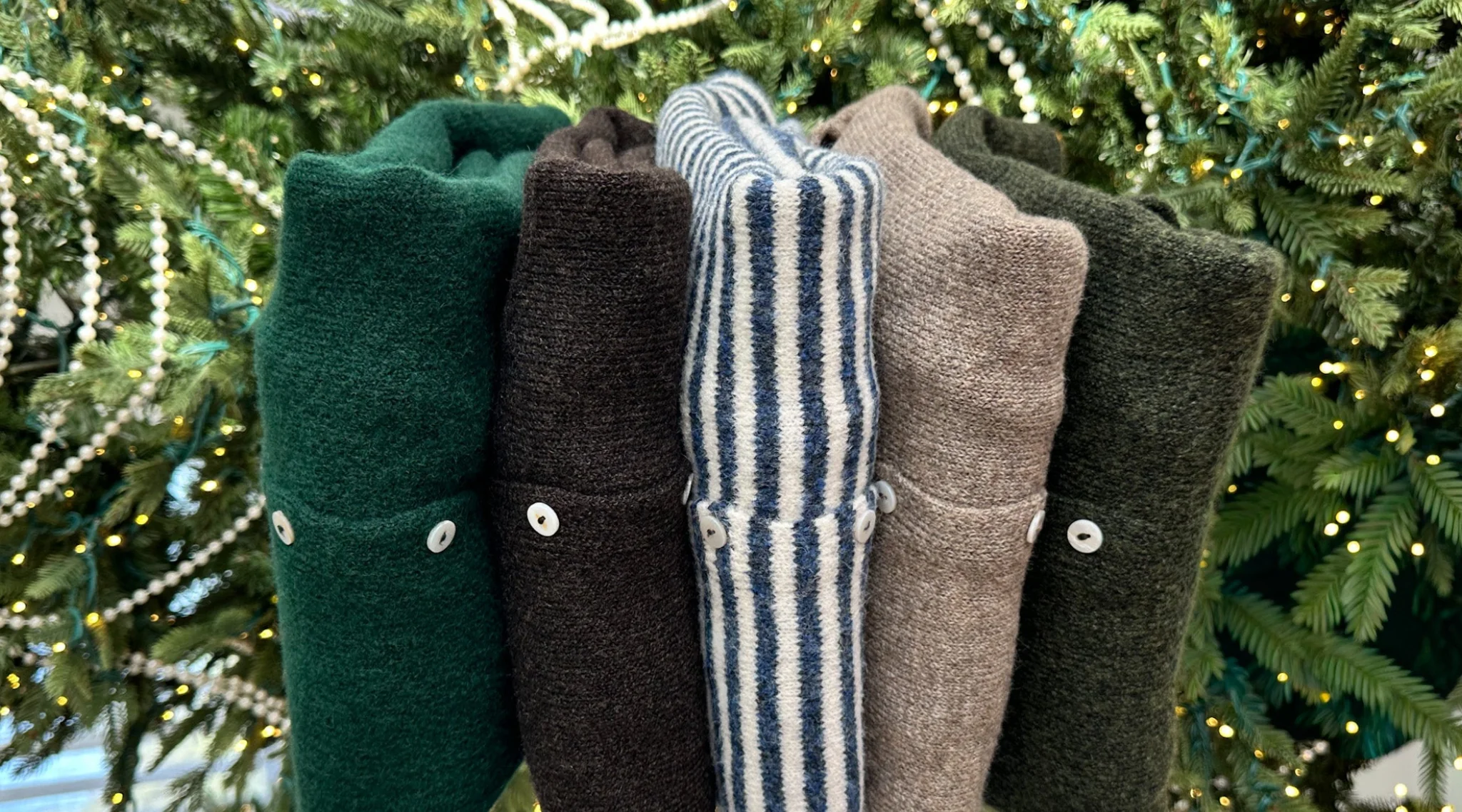 Haven Cardigan in Hunter Green - Image 8