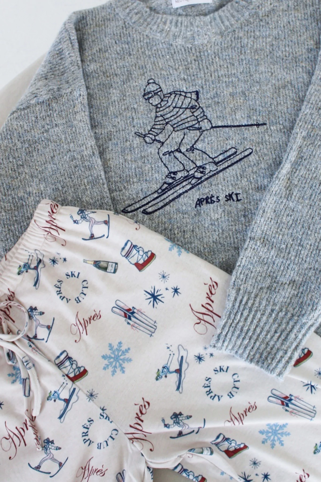 Hit the Slopes Embroidered Aprés Ski Knit Sweater - Image 8