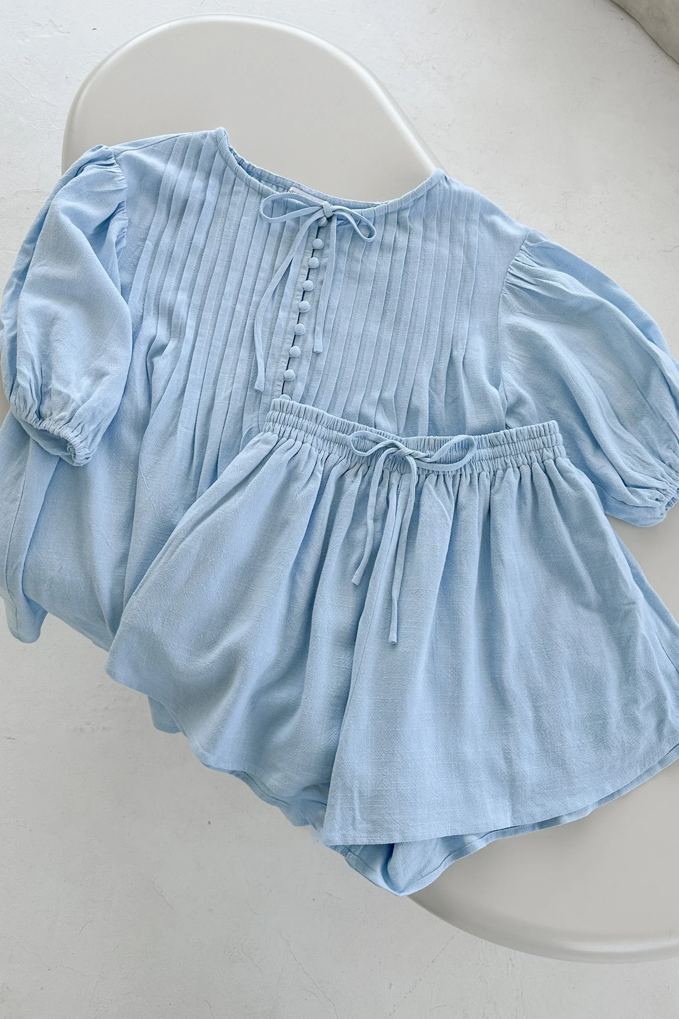 Ivy Drawstring Flared Shorts - Image 3