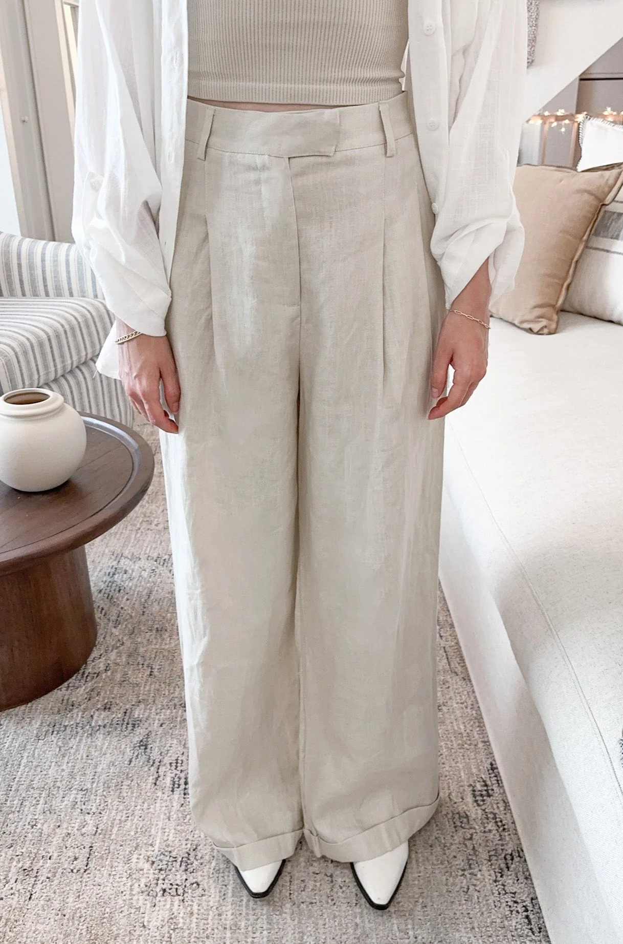 Lakeside 100% Linen Pants - Image 7