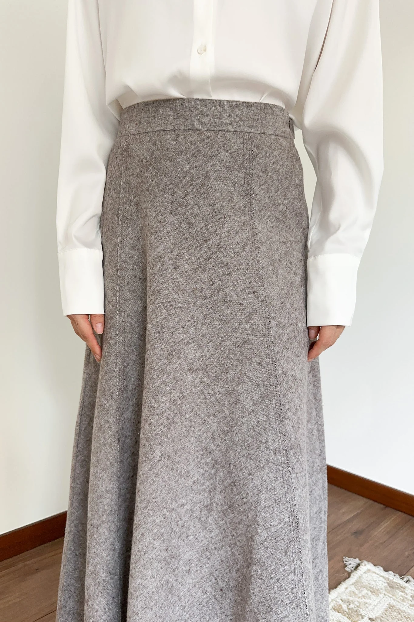 Lauren A Line Flared Skirt - Image 4