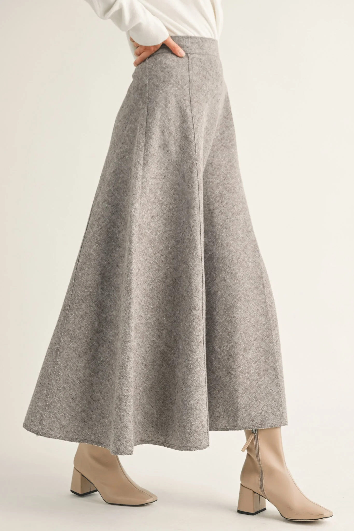 Lauren A Line Flared Skirt - Image 5