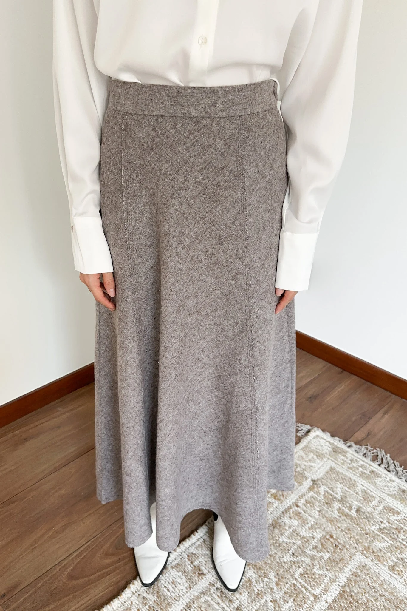 Lauren A Line Flared Skirt - Image 6